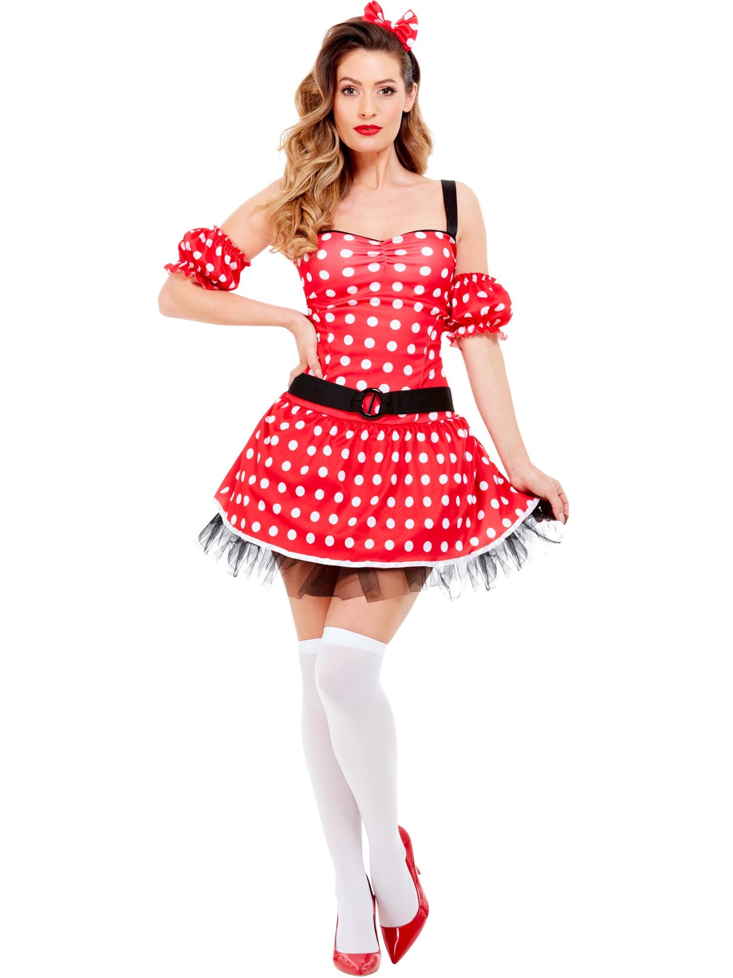 Madame Mouse Costume, Red