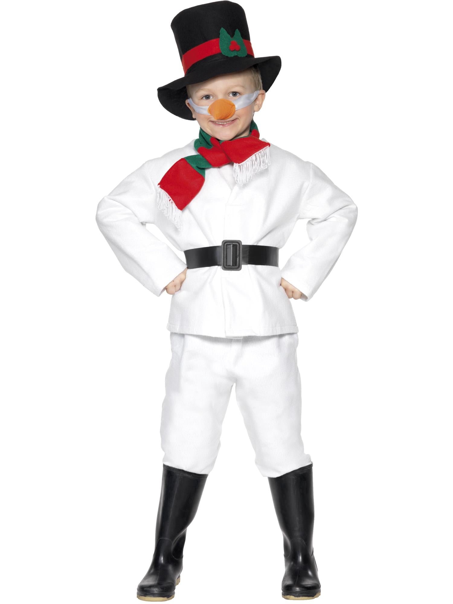Schneemannkostüm, weiß