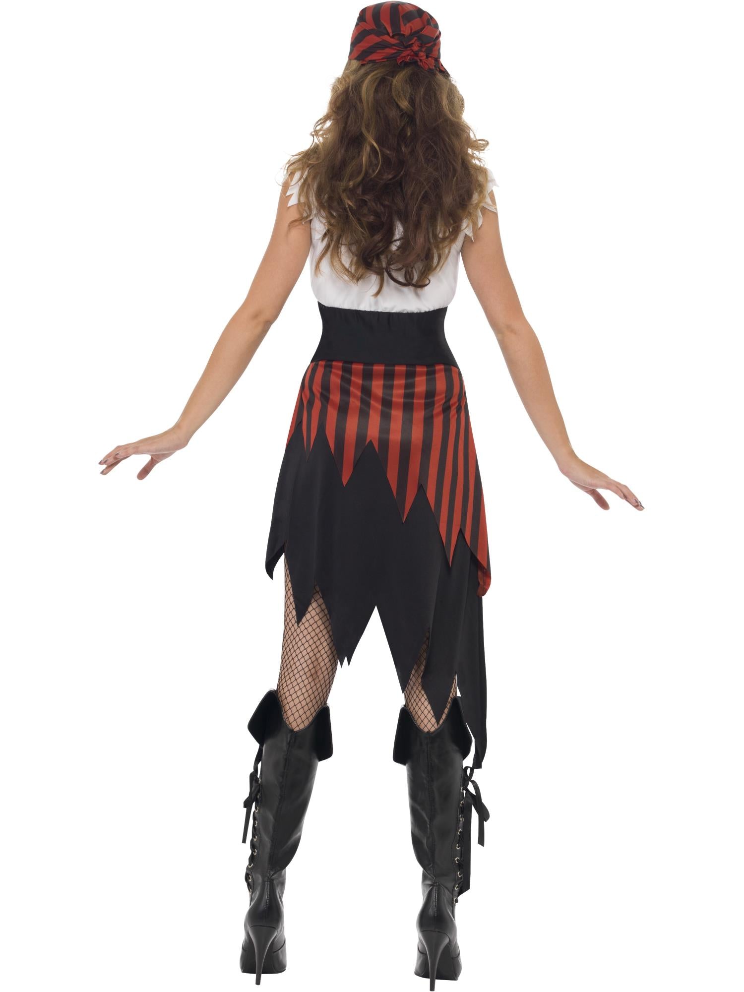 Pirate Wench Costume, Black