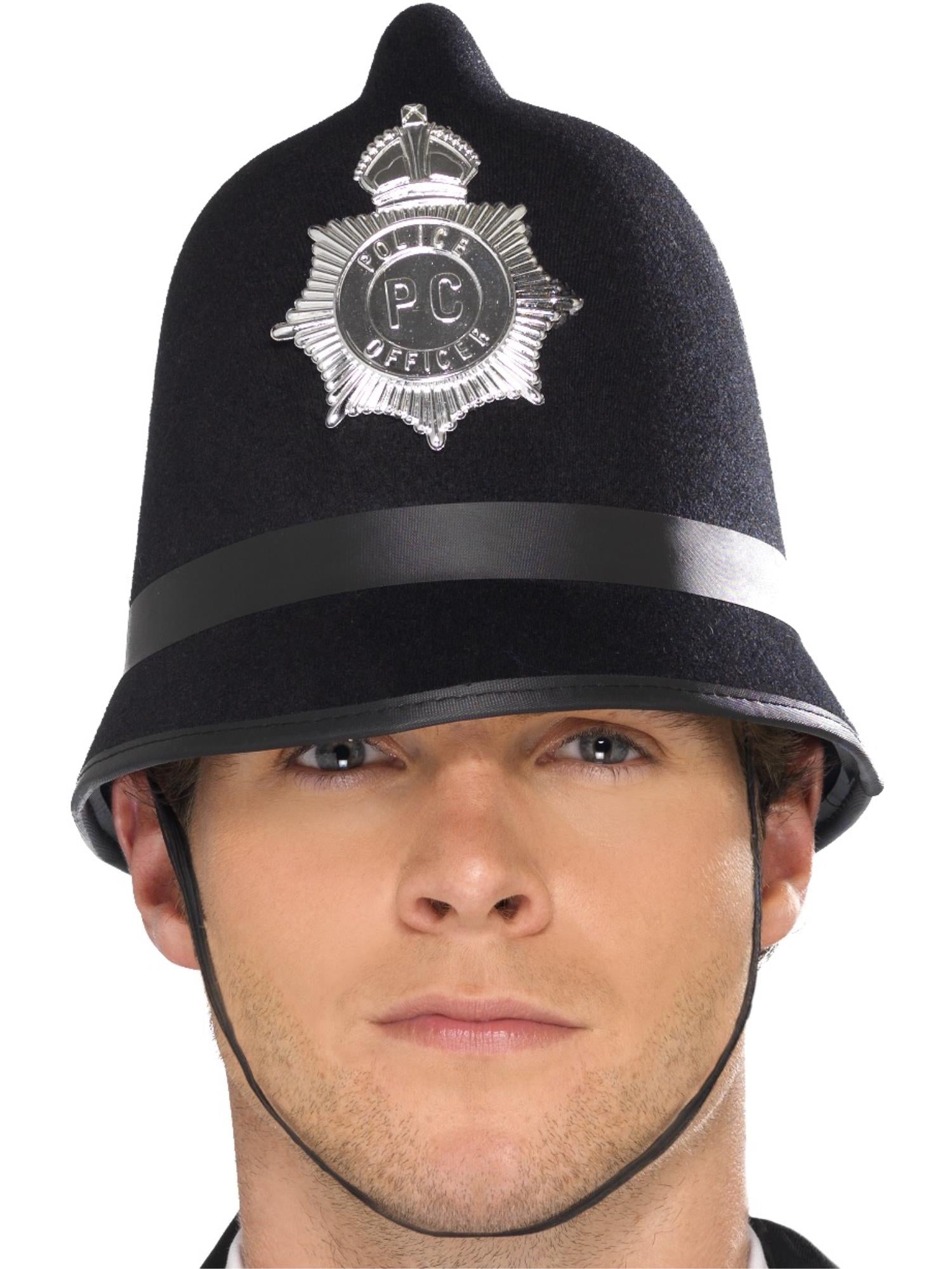 Polizeimütze, schwarz