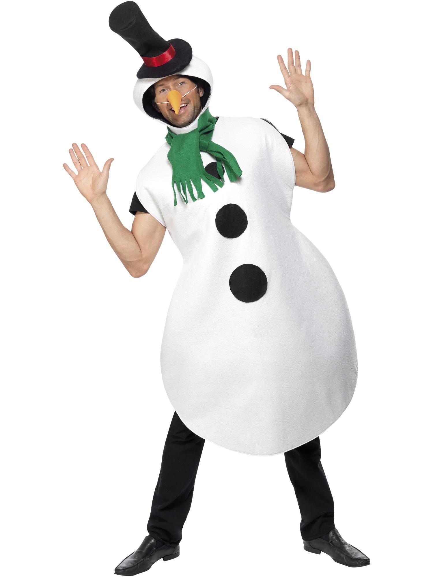 Schneemannkostüm, weiß