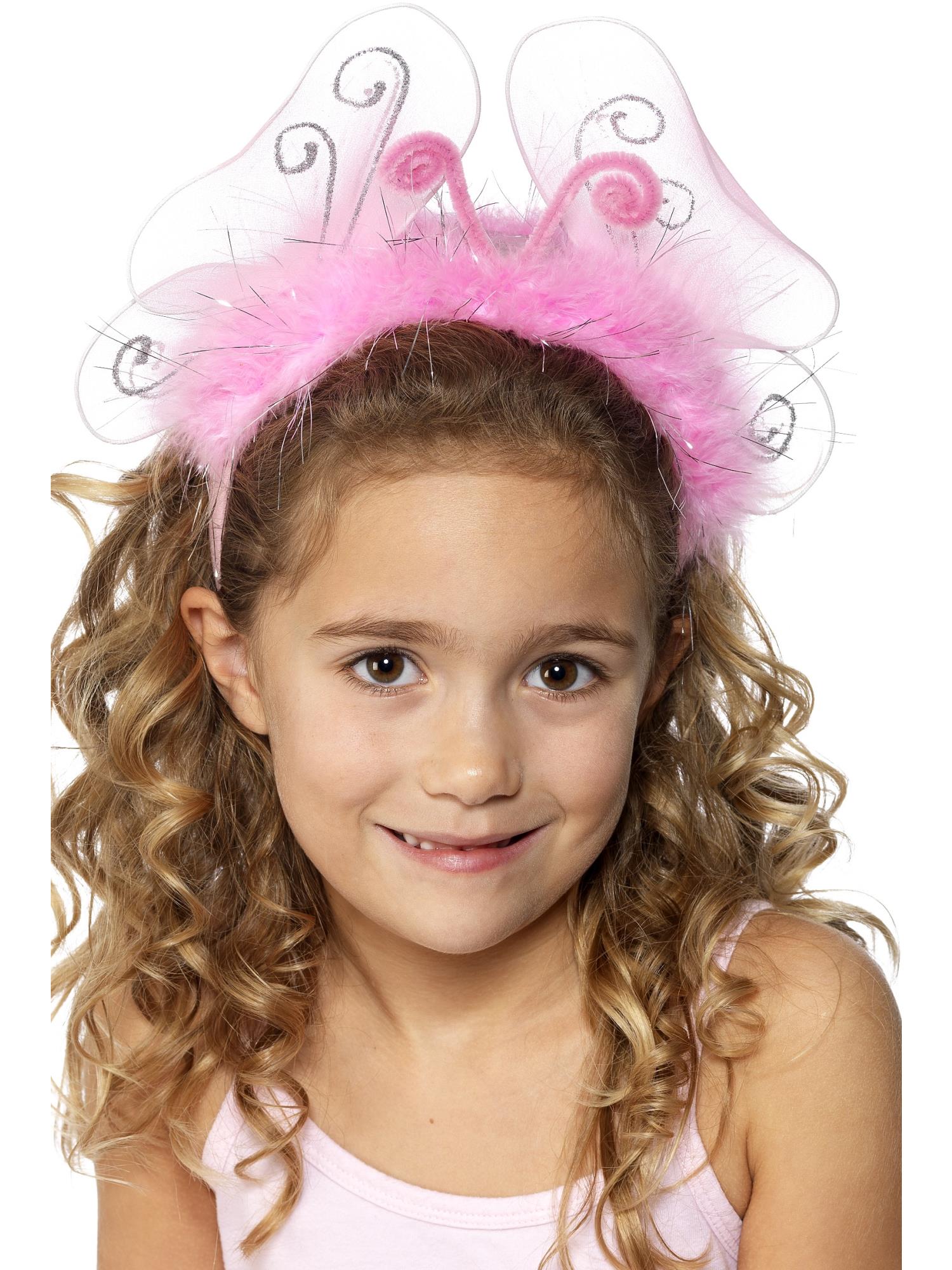 Girl's Flashing Headband, Pink