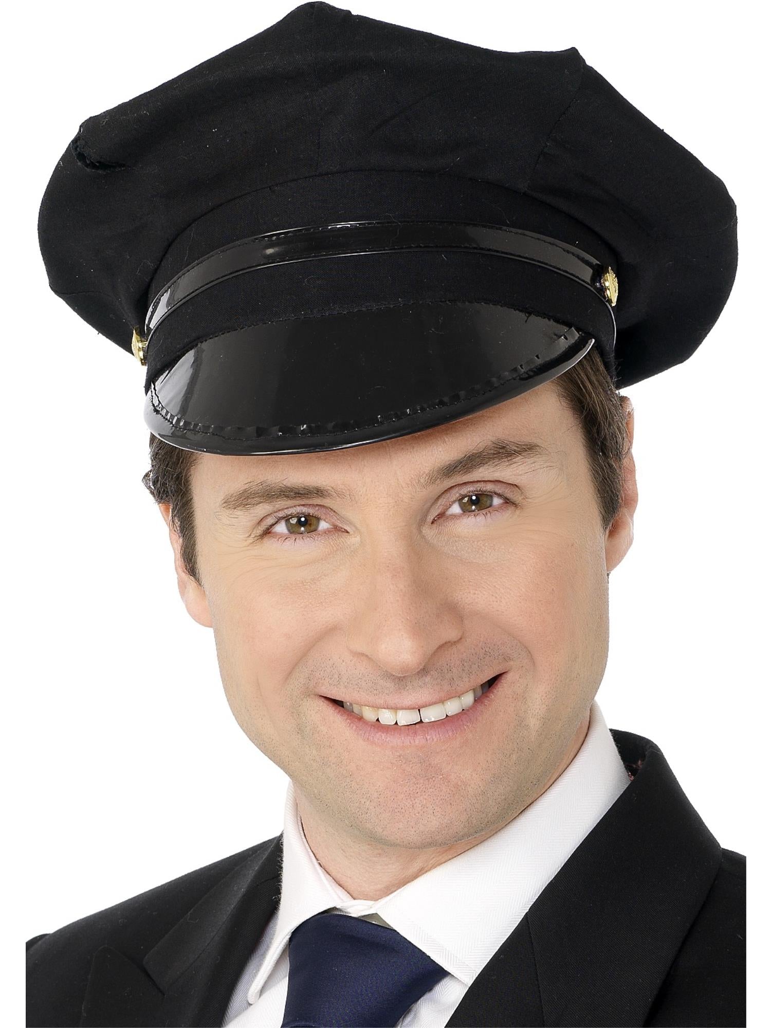 Chauffeur Hat, Black