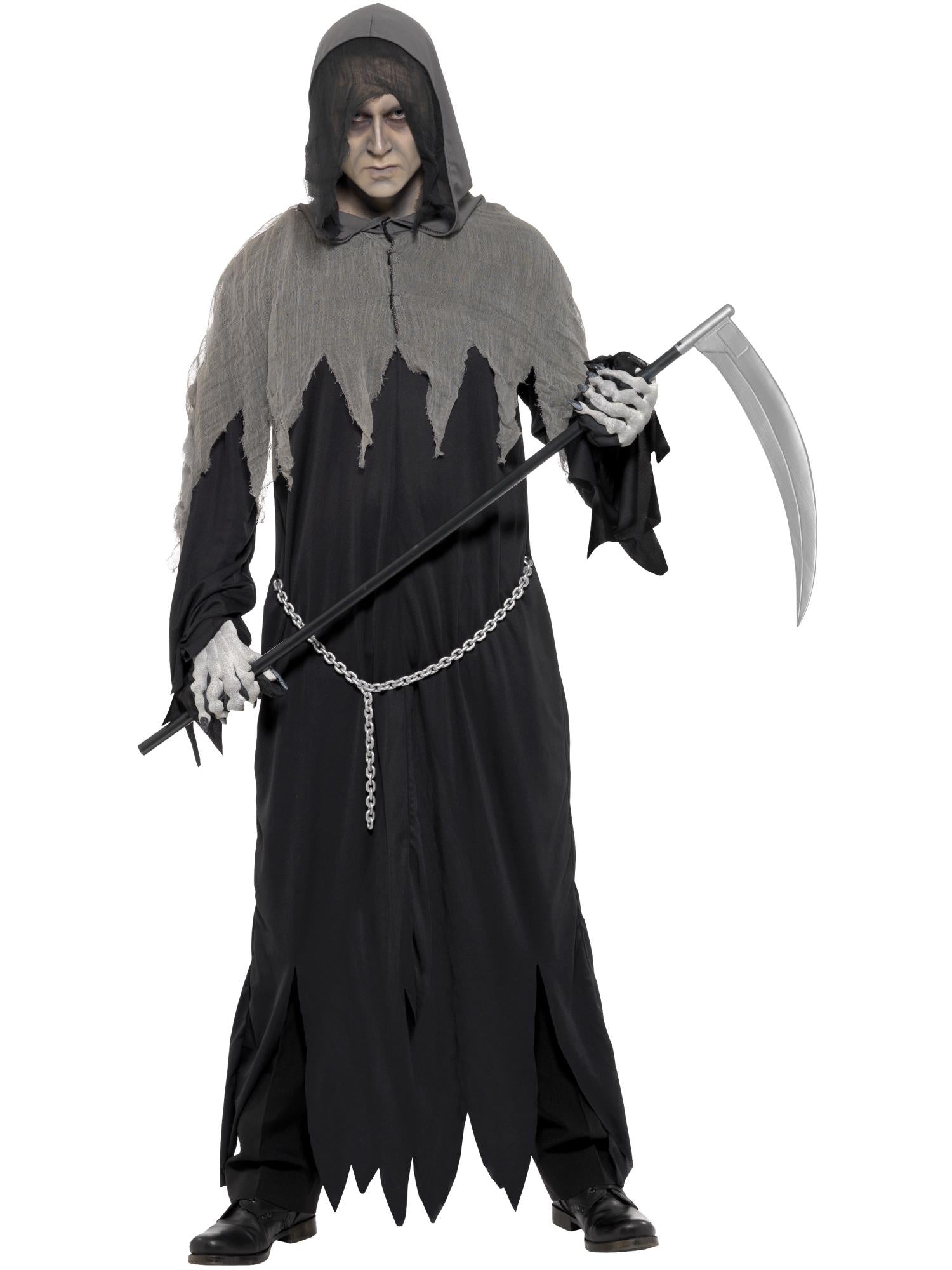 Grim Reaper Robe Costume, Black