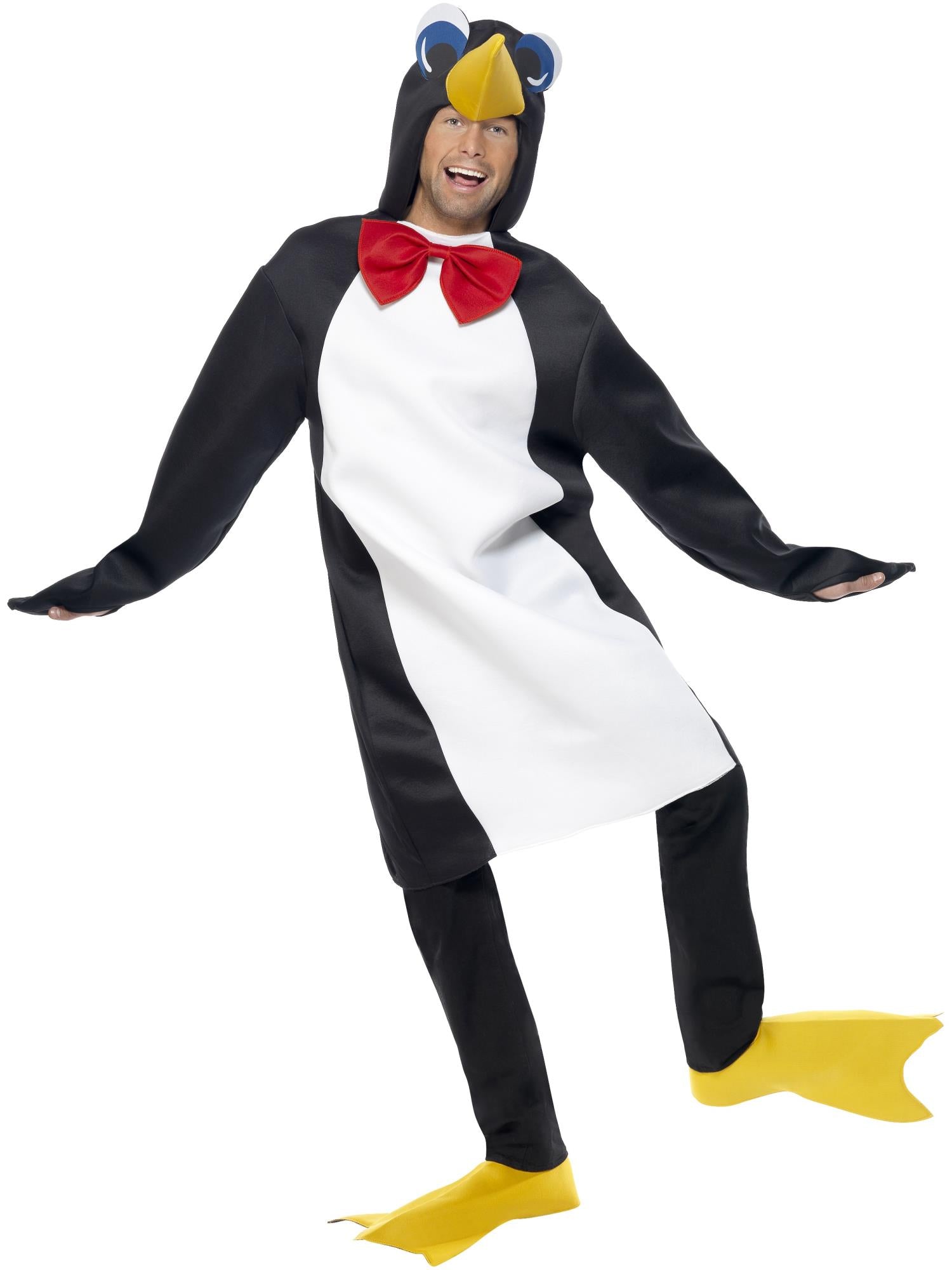 Pinguin-Kostüm, schwarz-weiß