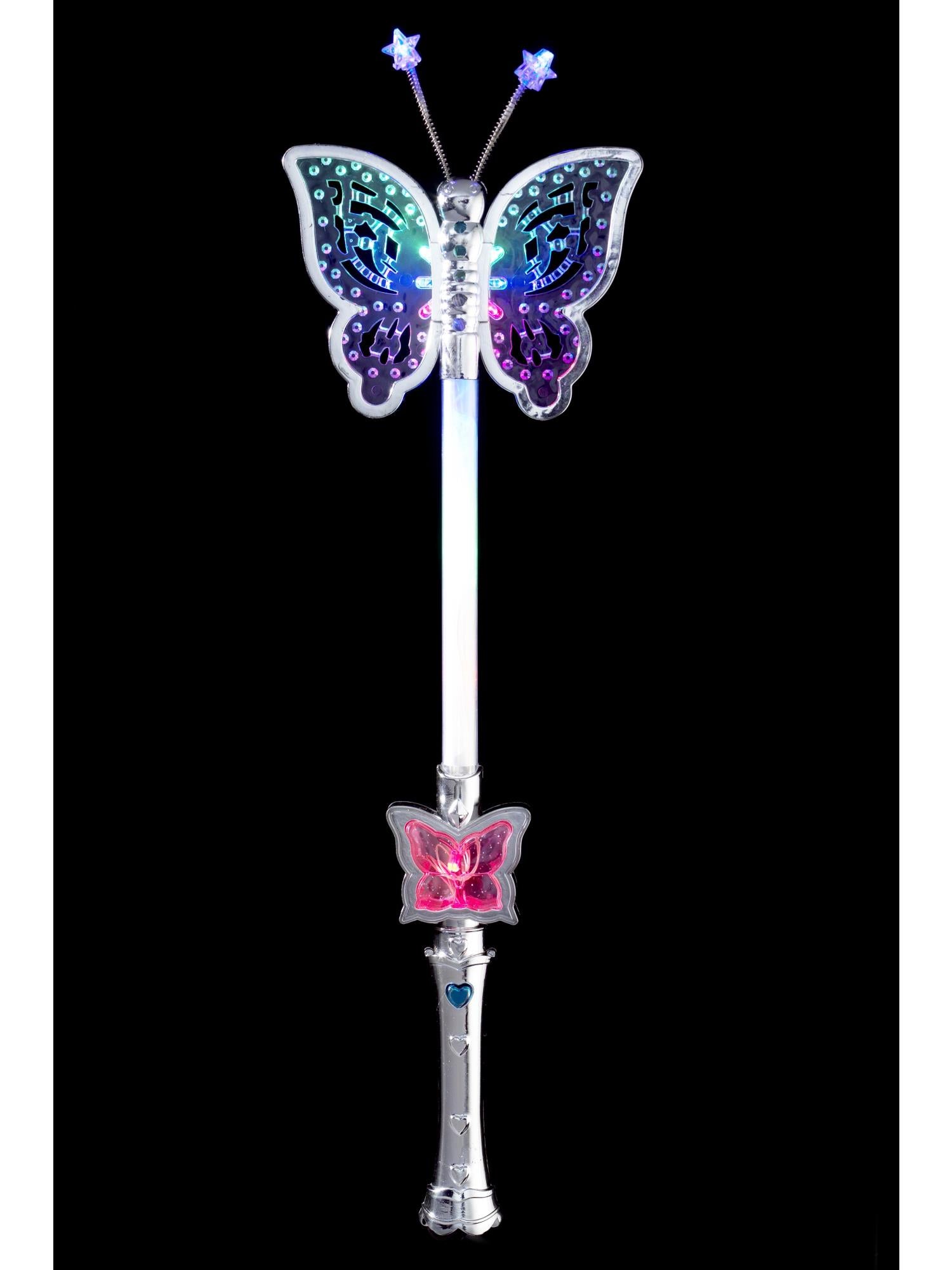 Butterfly Wand, Silver