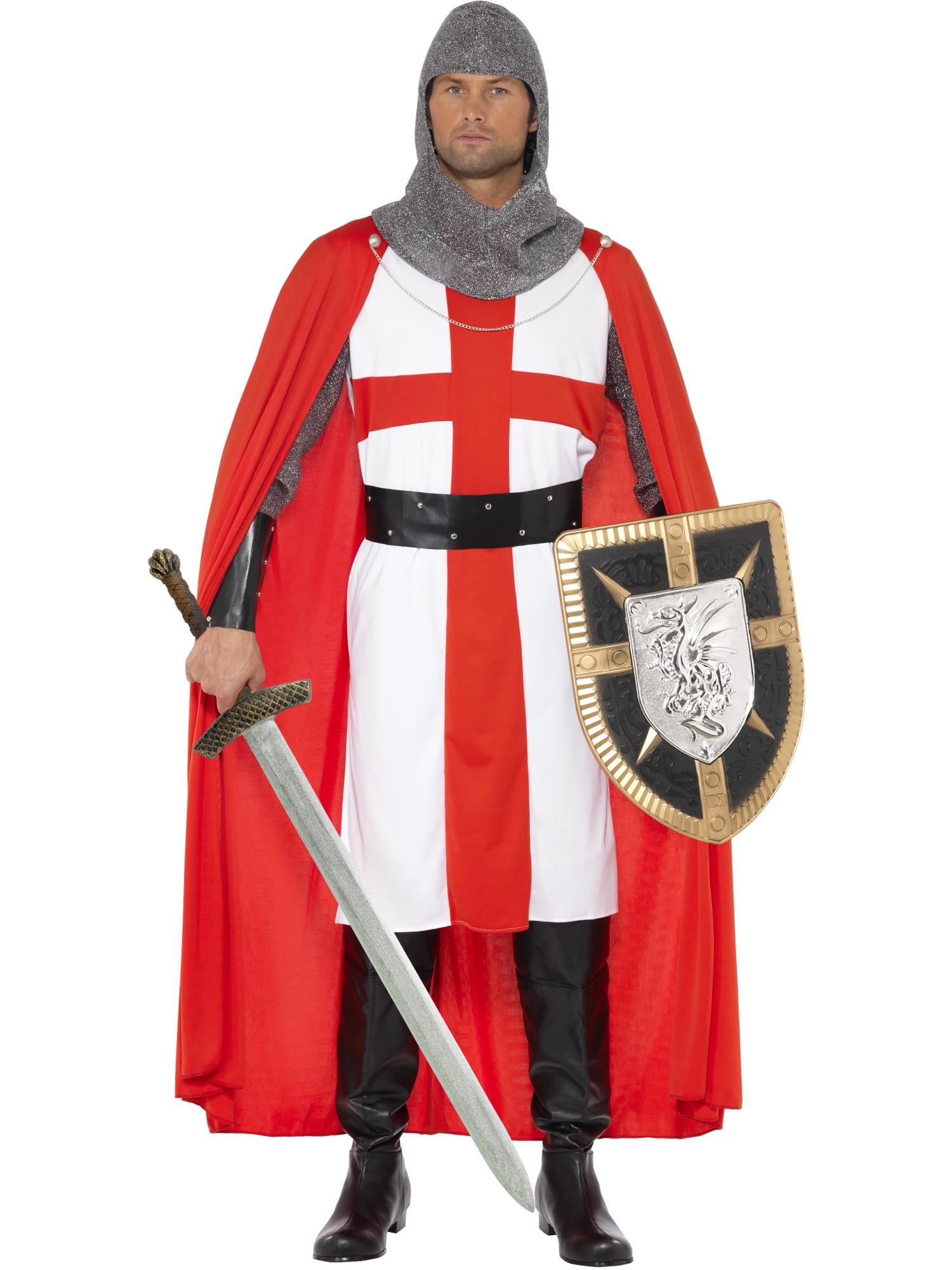 St George Hero Costume, Red