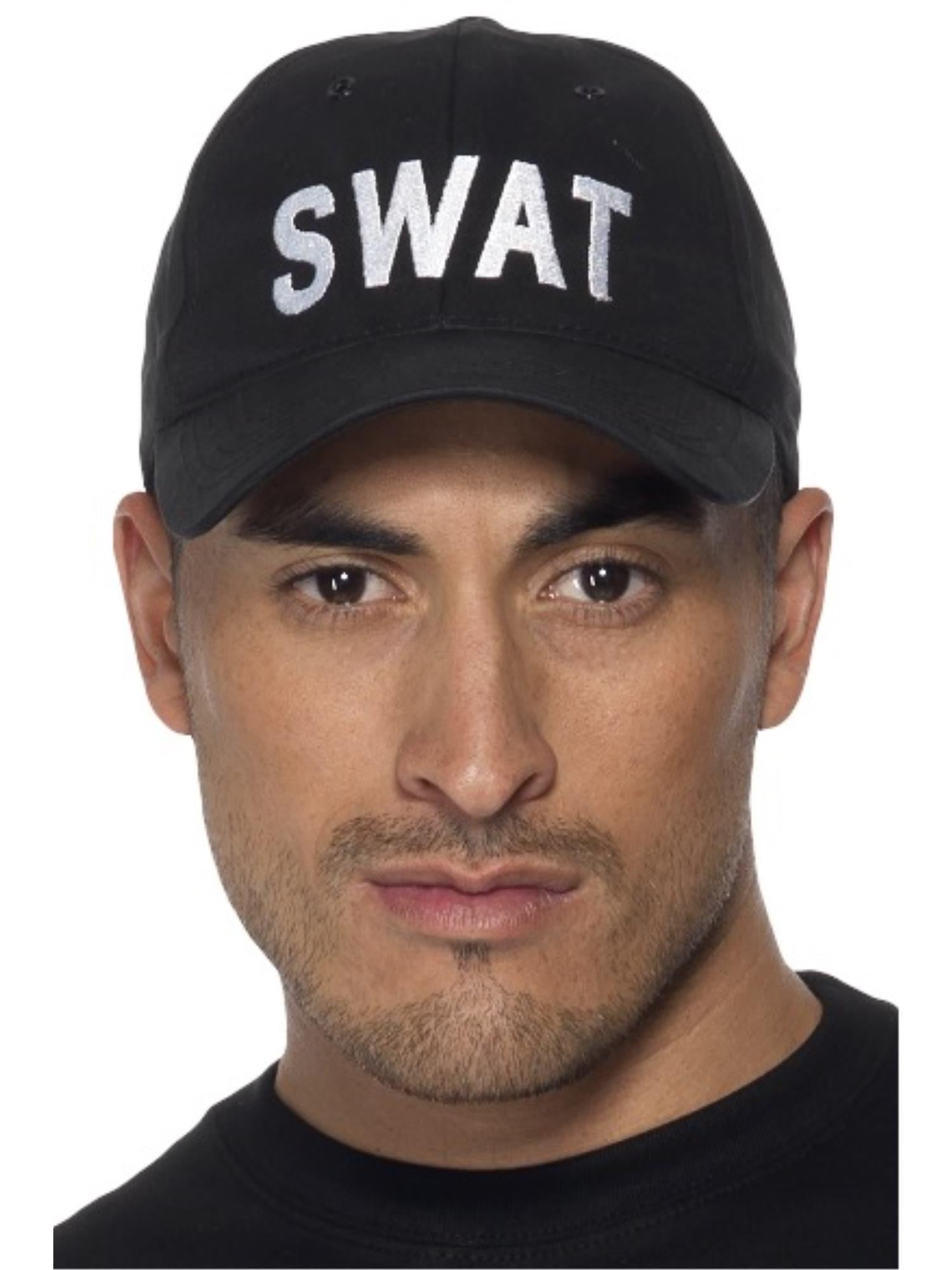 SWAT-baseballpet, zwart