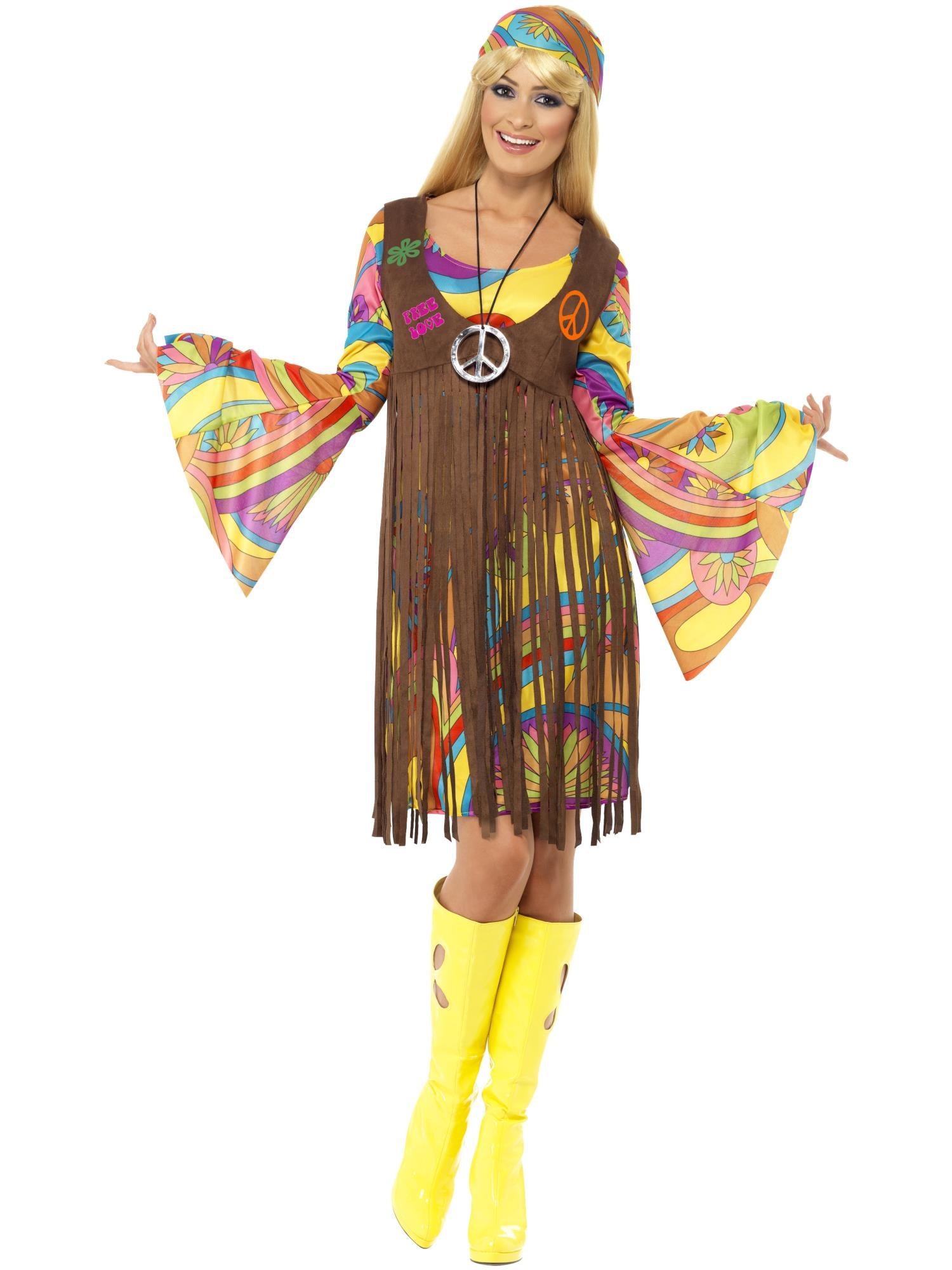 60s Groovy Lady, Brown