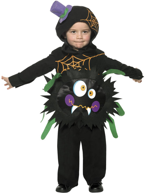 Crazy Spider Costume, Black
