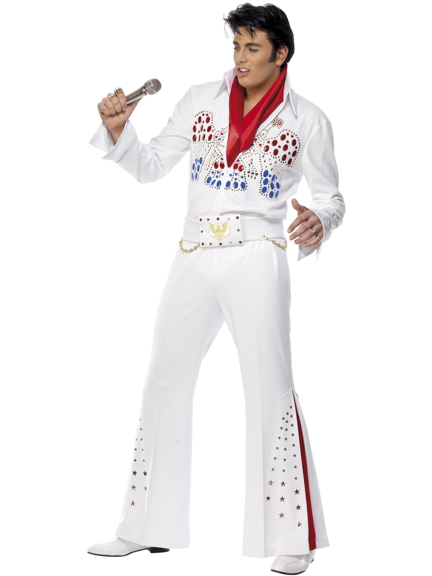 Elvis -Kostüm Elvis Eagle“, weiß