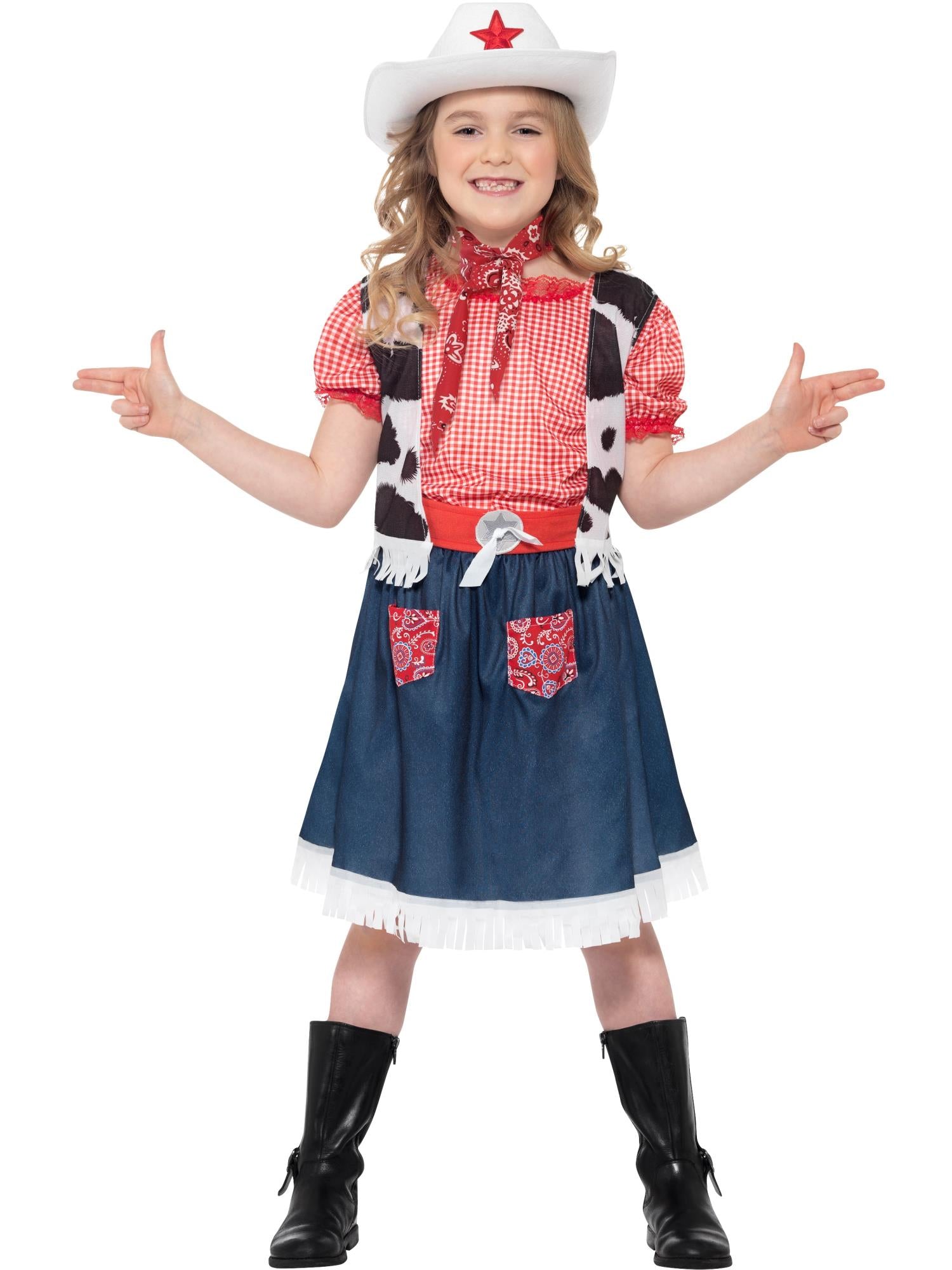 Cowgirl-Kostüm „Sweetie“, blau