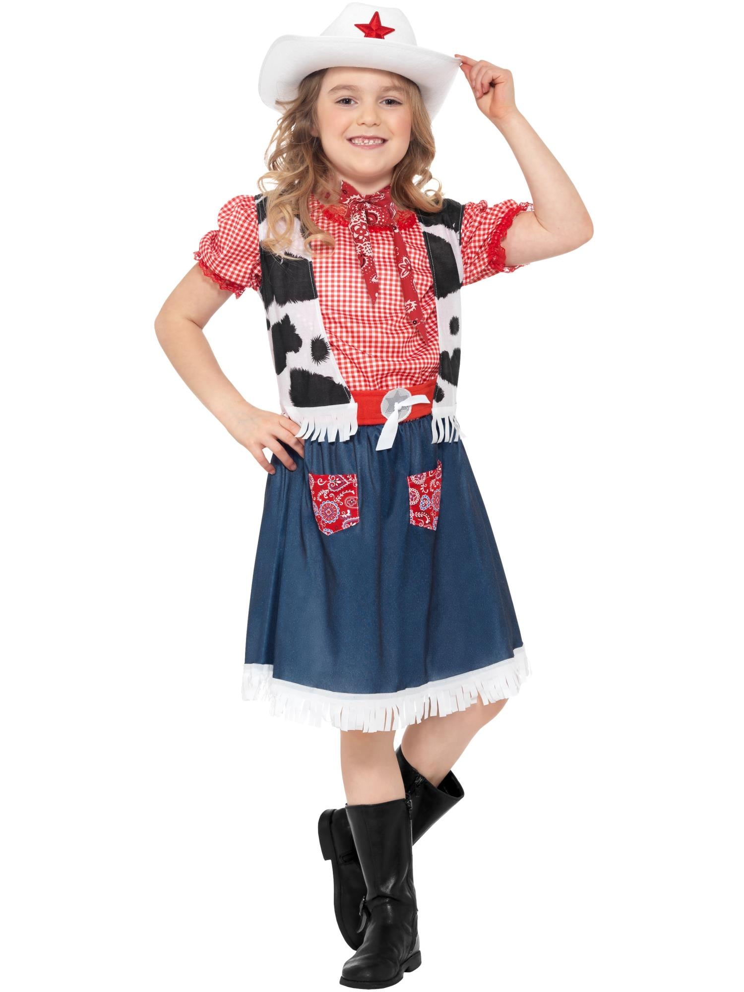Cowgirl-Kostüm „Sweetie“, blau