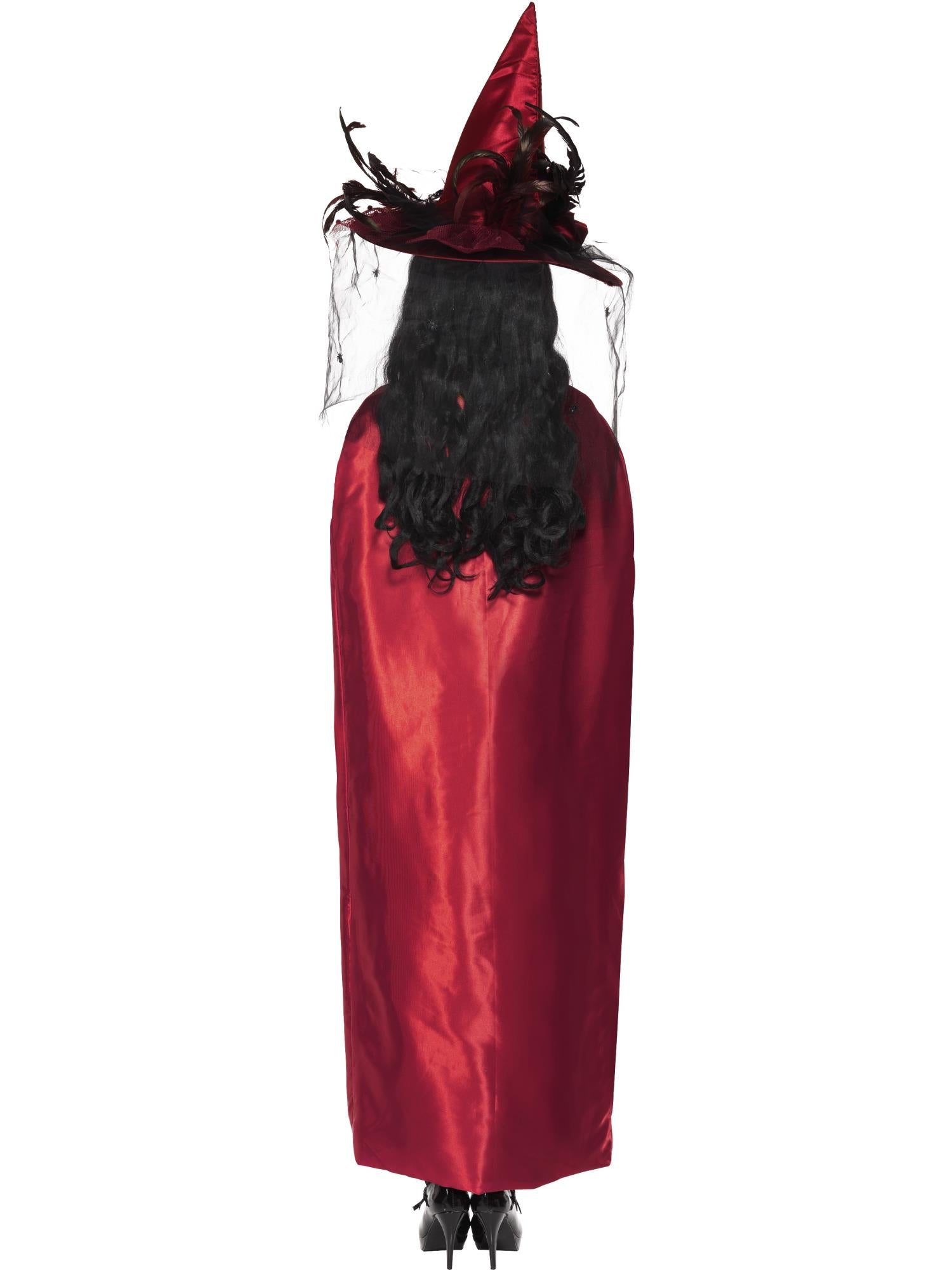 Wendbares Cape, rot und schwarz