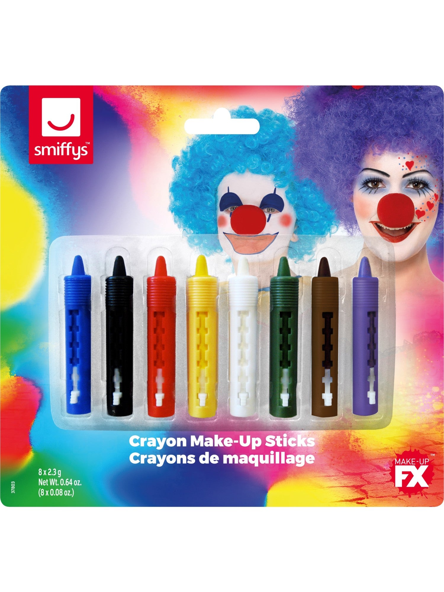 Smiffys Make-Up FX, Face/Body Retractable, Multi,