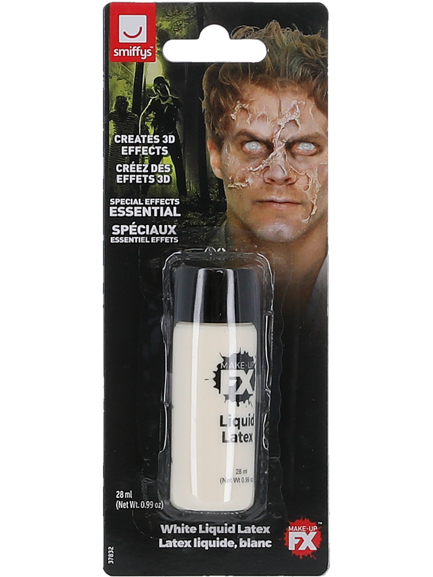 Smiffys Make-Up FX, Flüssiglatex, 1 oz, Weiß