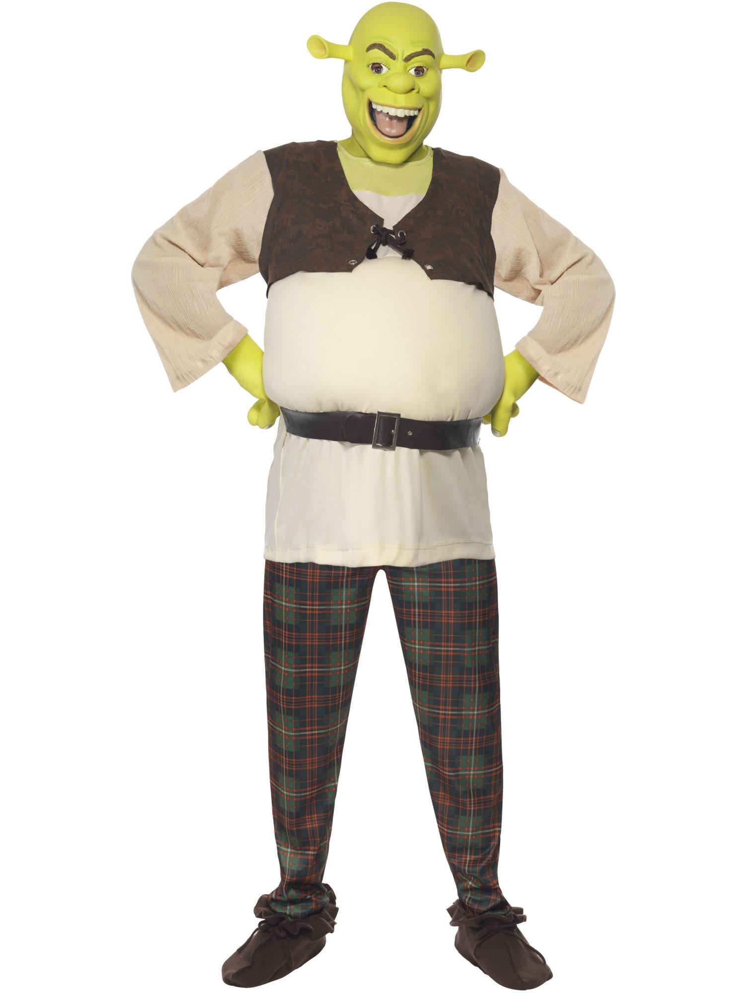 Shrek-Kostüm, grün