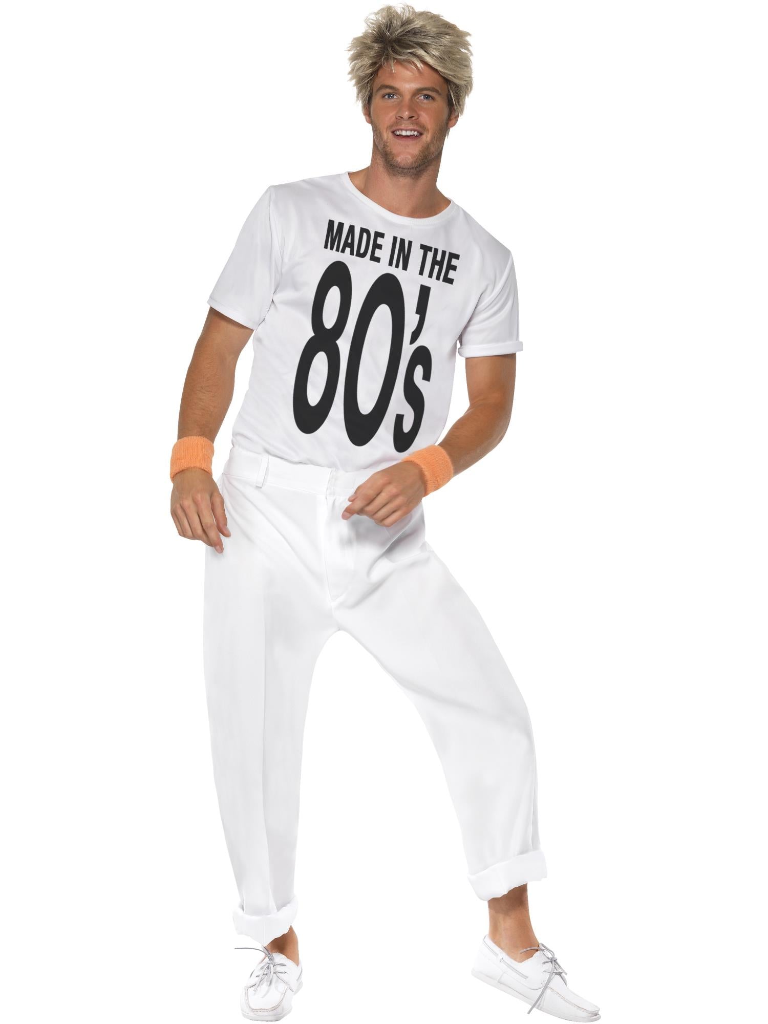 Made in 80s Costume, White
