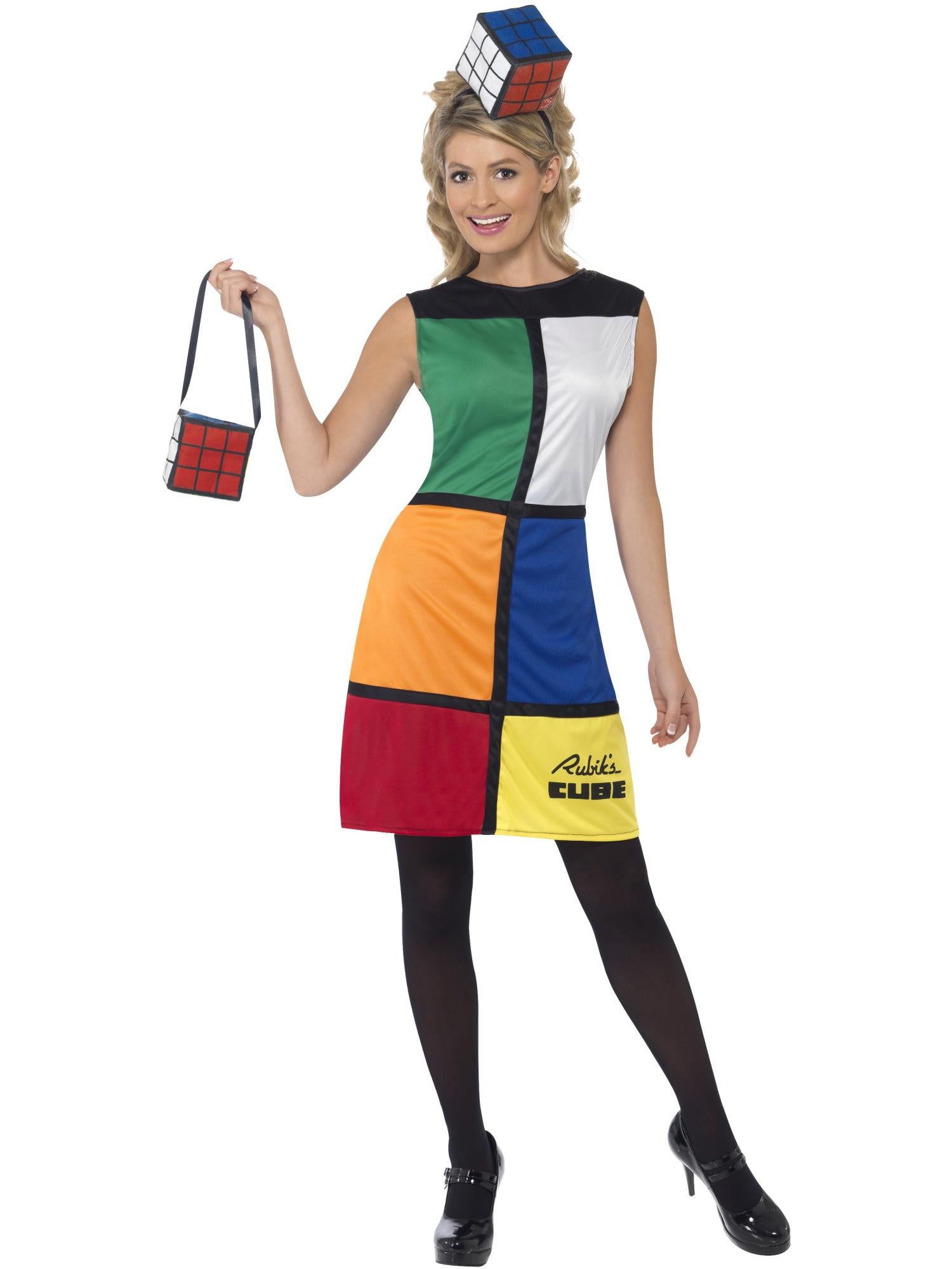 Rubik's Cube Costume, Multi-Coloured