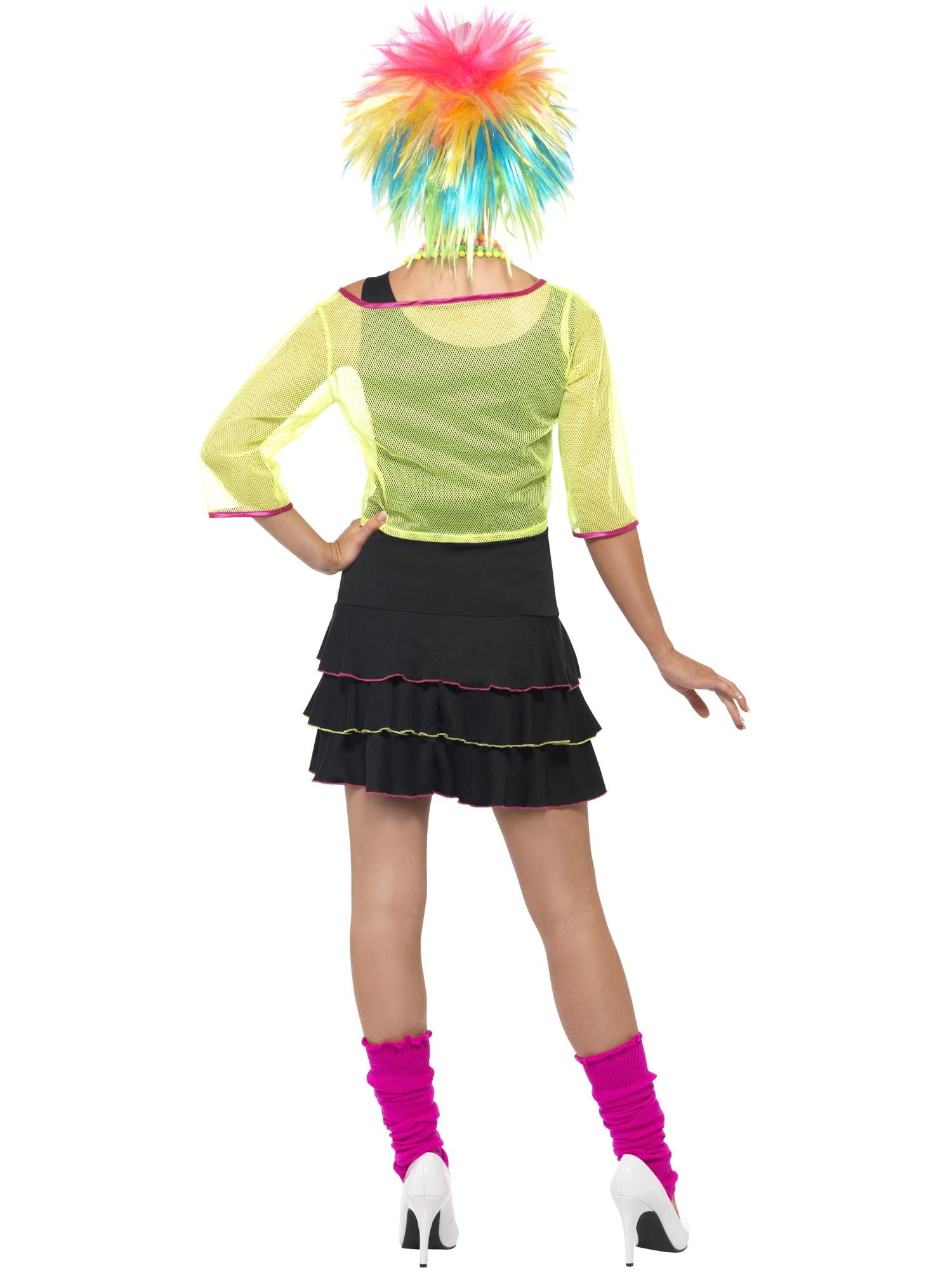 80s Pop Tart Costume, Black & Yellow