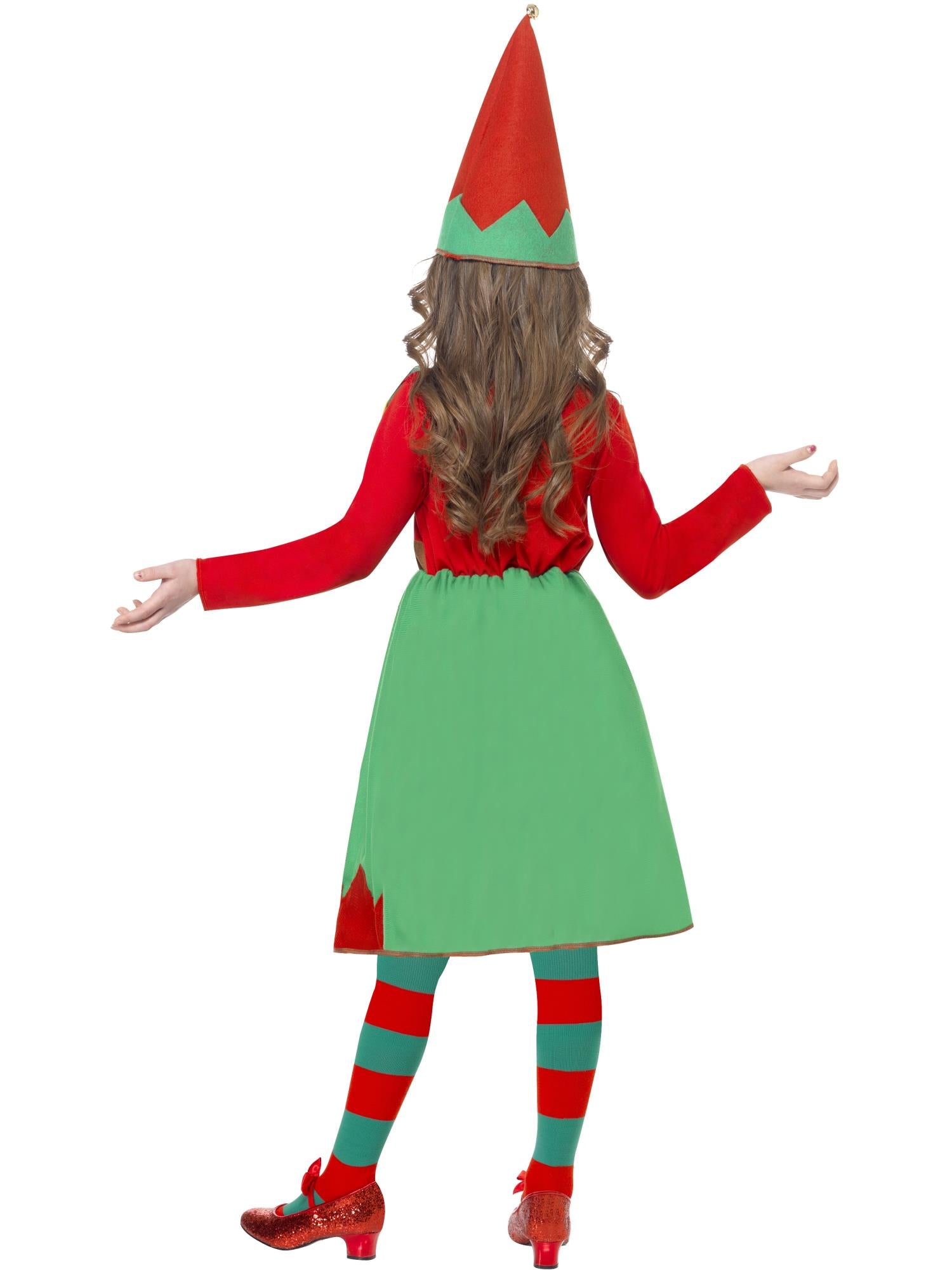 Santa's Little Helper Costume, Red & Green