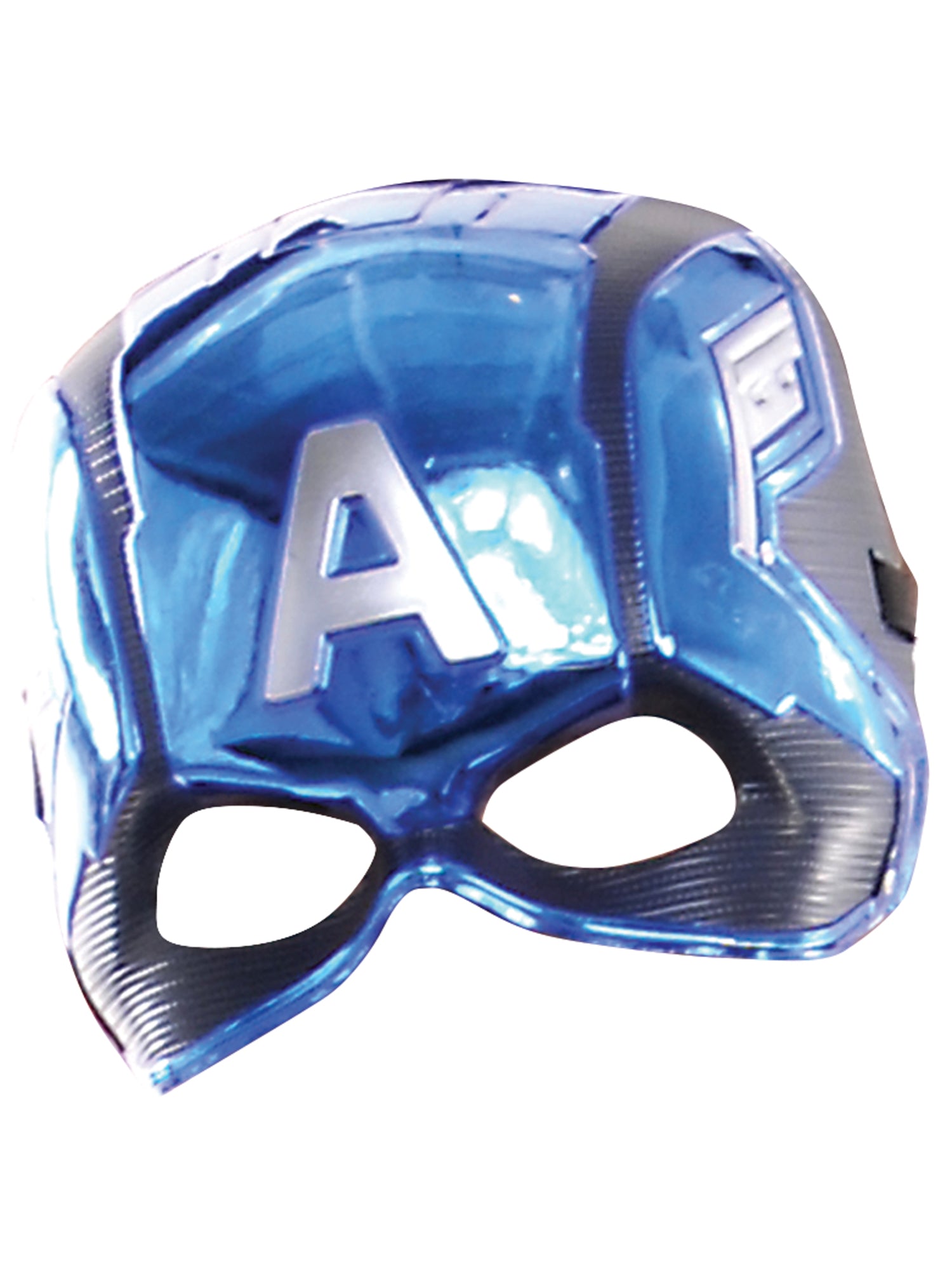 Captain America Half Mask Metallic