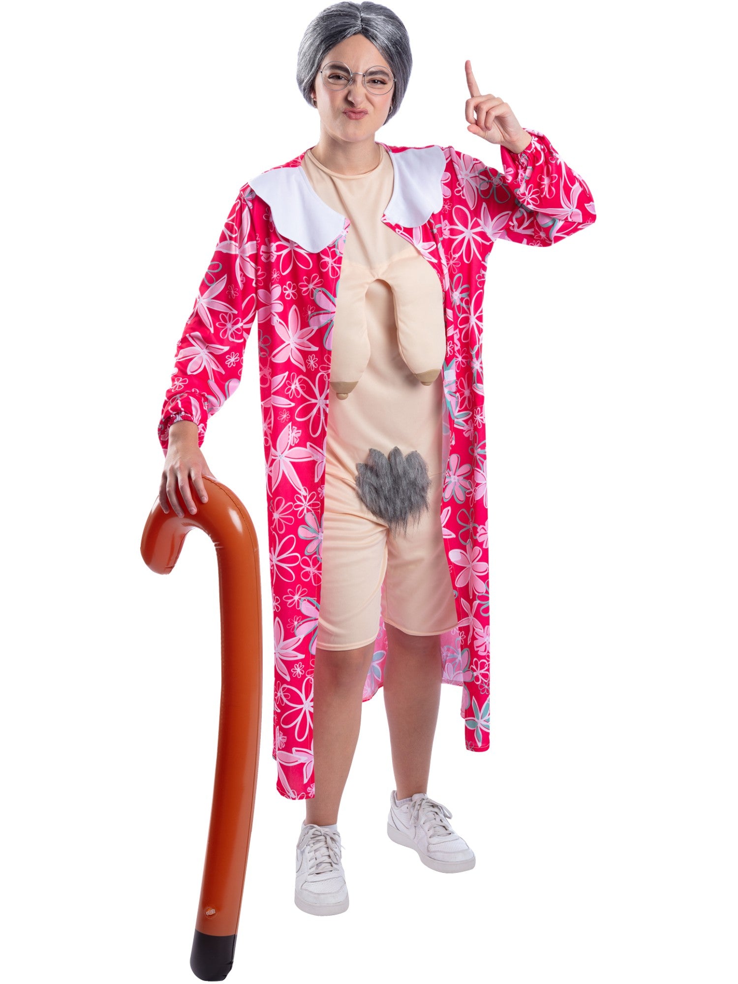 Gravity Granny Costume, Patterned