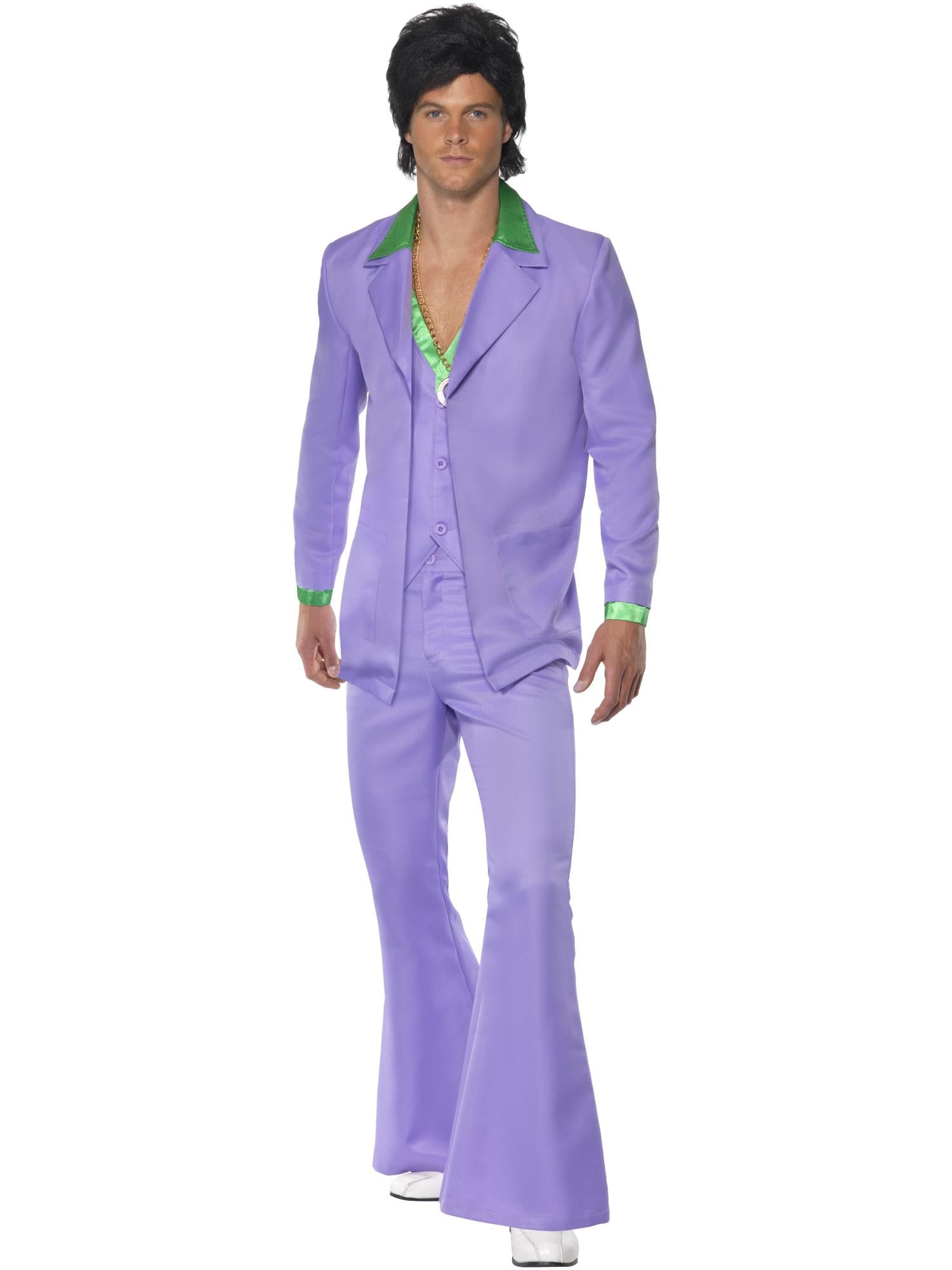 Lavender 70s Suit Costume, Purple