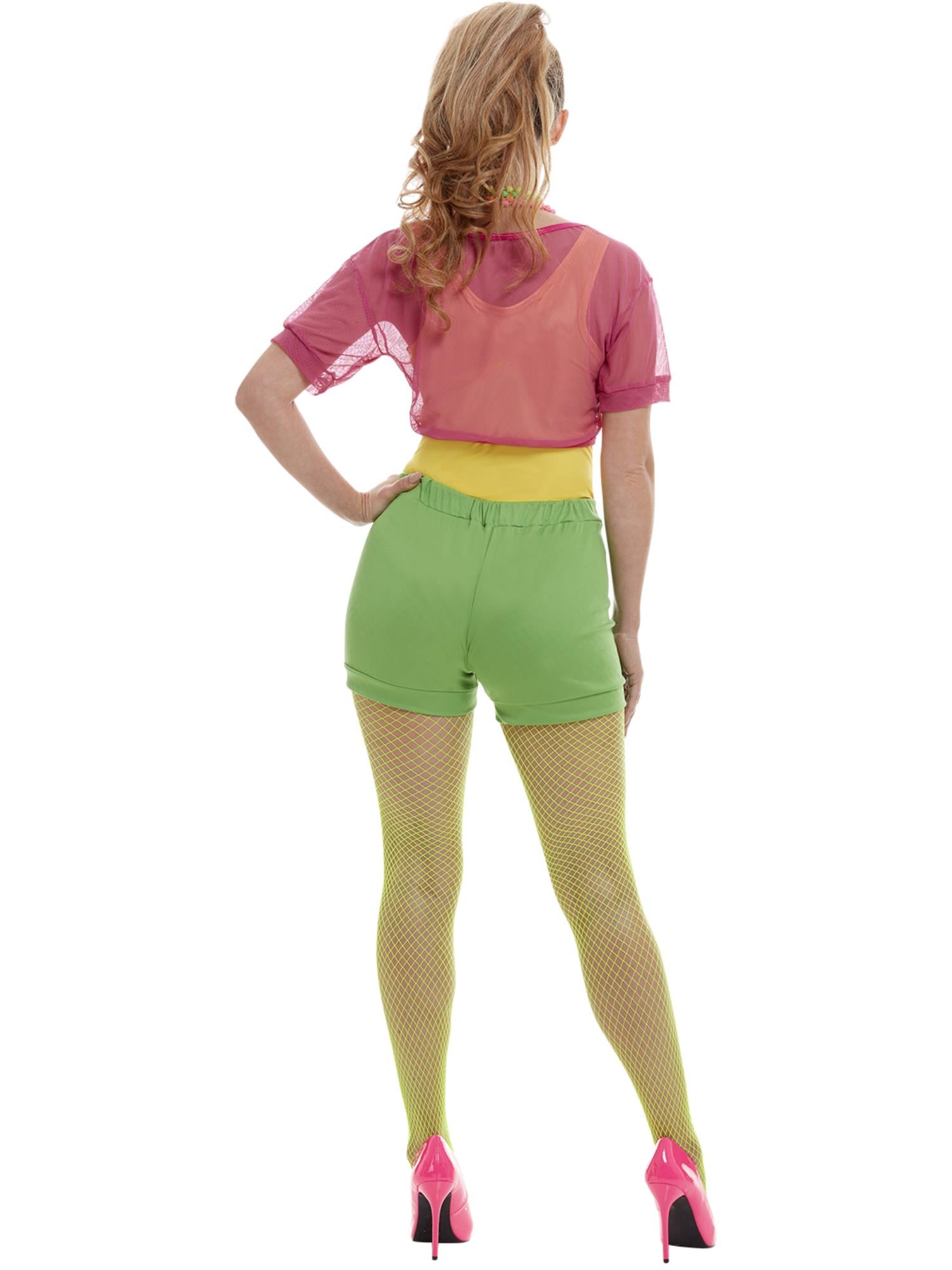 Let's Get Physical Girl Costume, Multi-Coloured