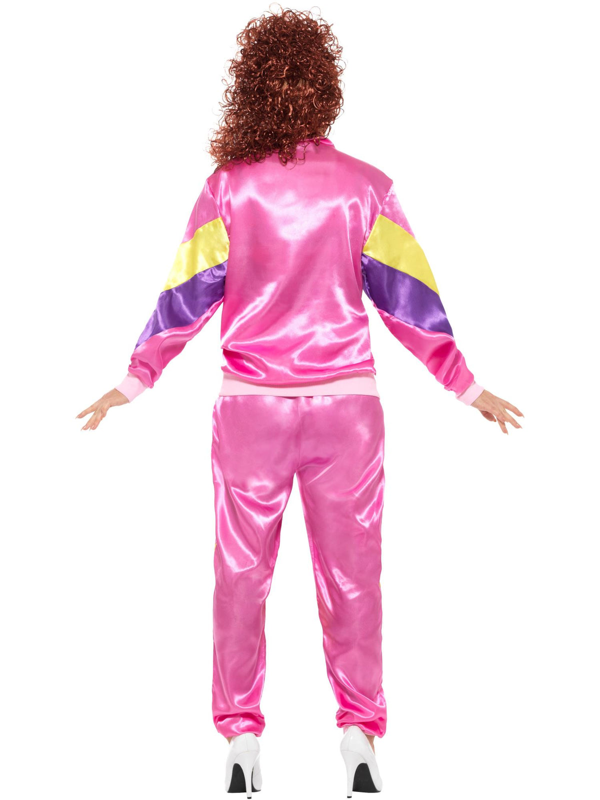 80s Height of Fashion Shell Suit Costume, Pink