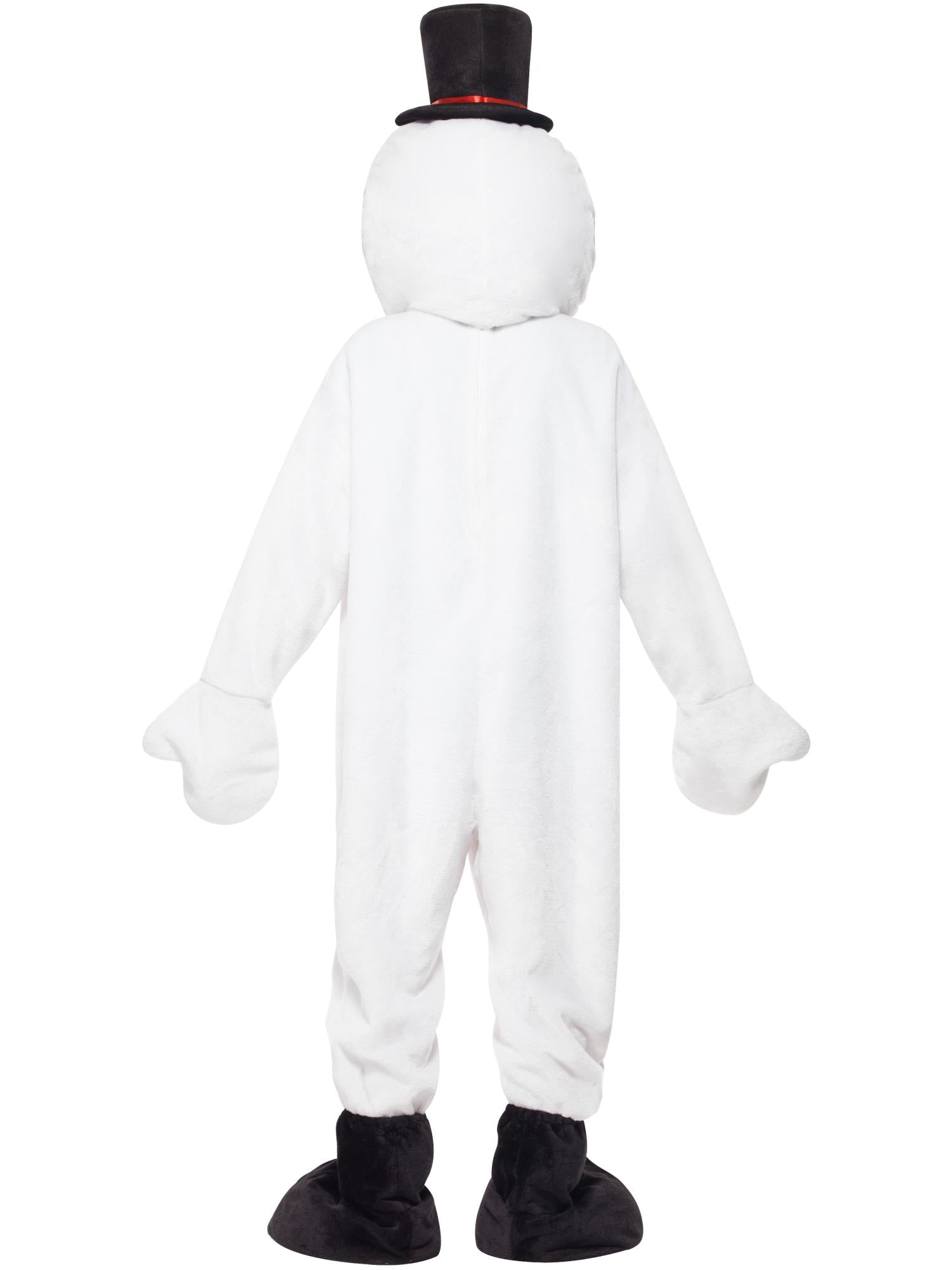 Schneemann-Maskottchenkostüm, weiß