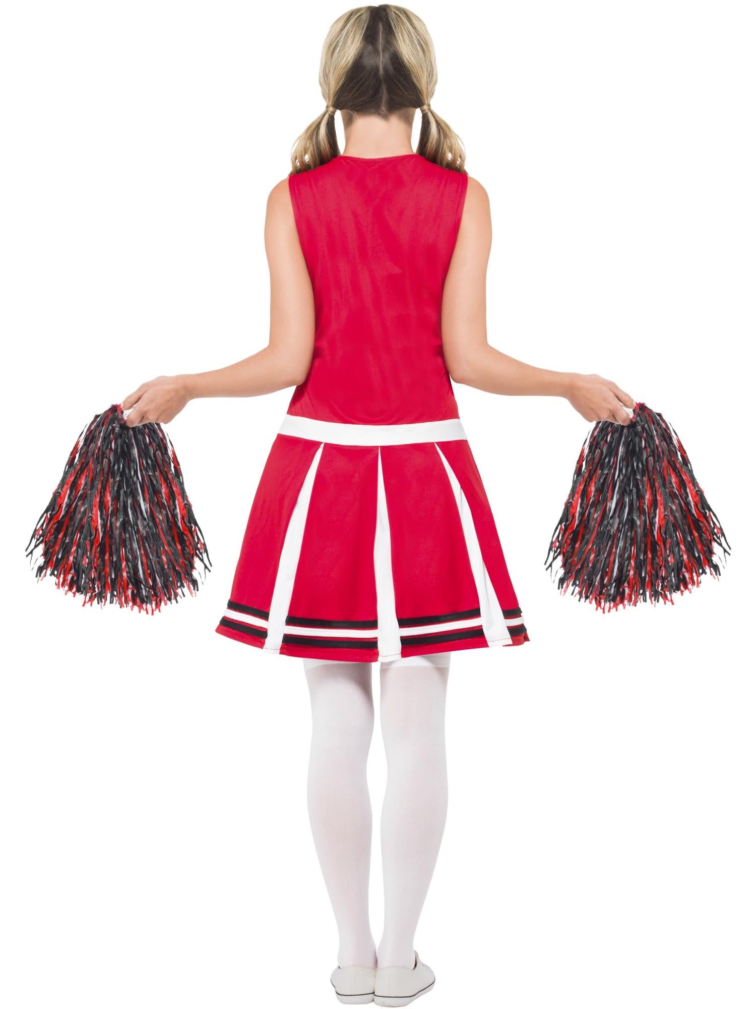 Cheerleader-kostuum, rood