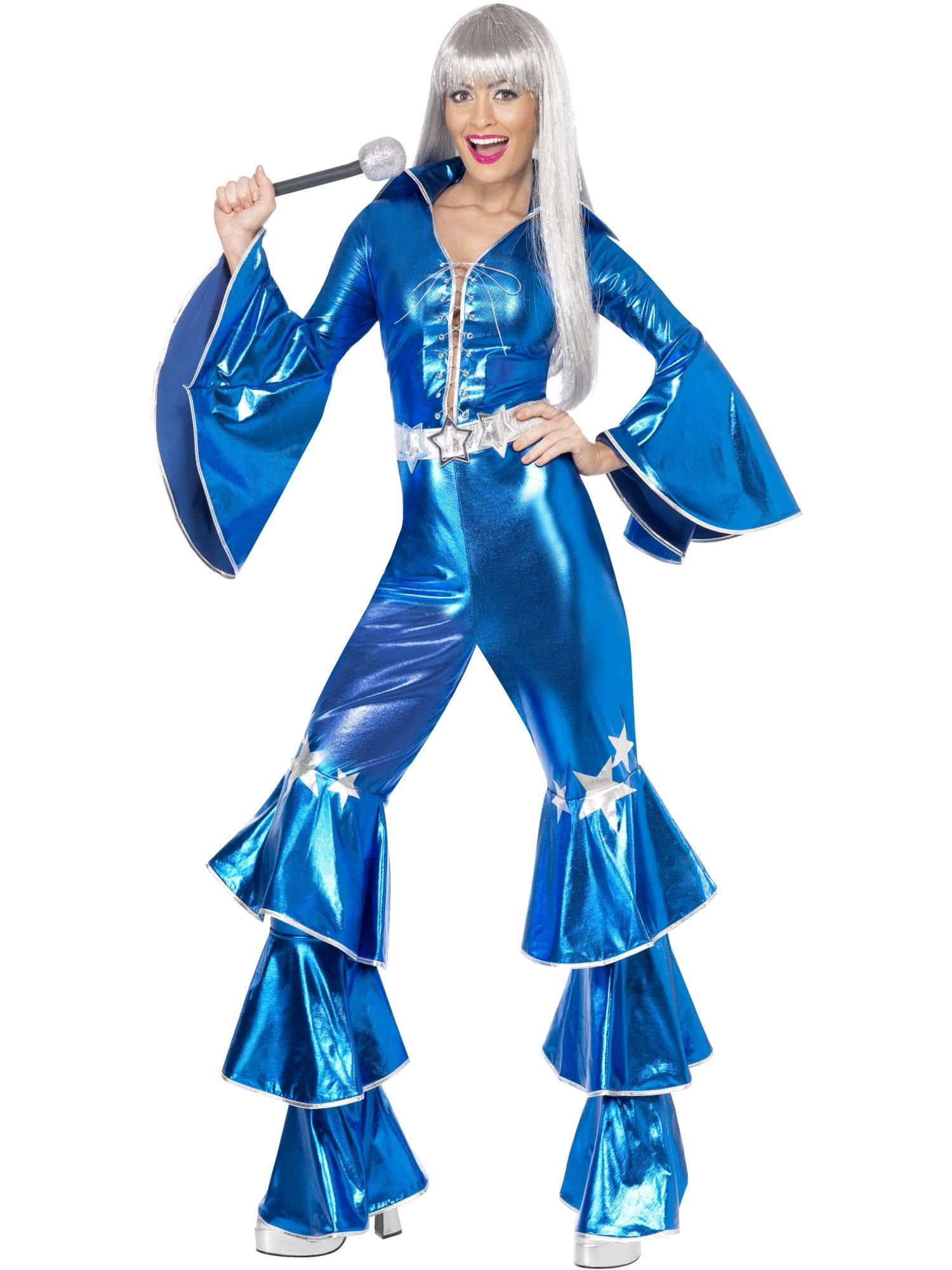 70s Dancing Dream Costume, Blue