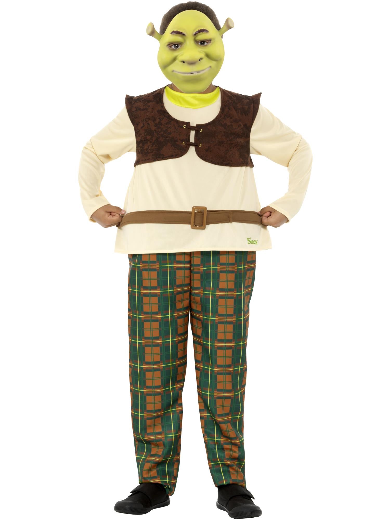 Shrek-Kinderkostüm Deluxe, grün