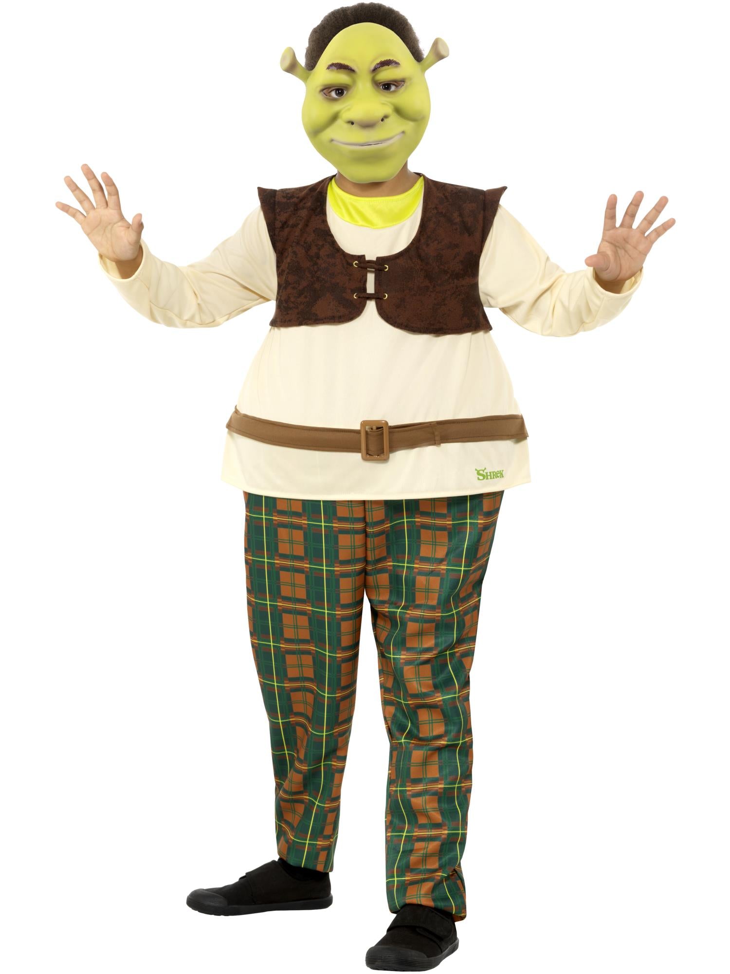 Shrek-Kinderkostüm Deluxe, grün