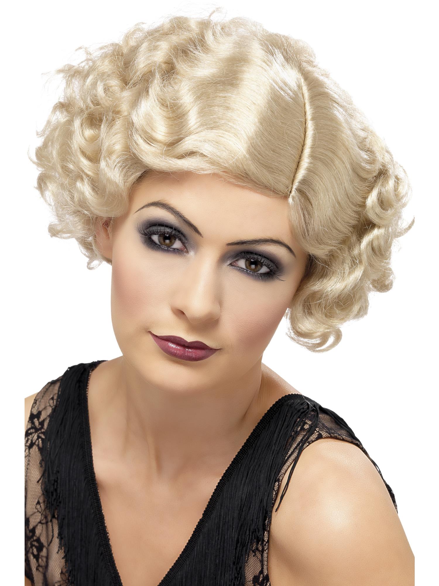 Flirterige flapperpruik uit de jaren ’20