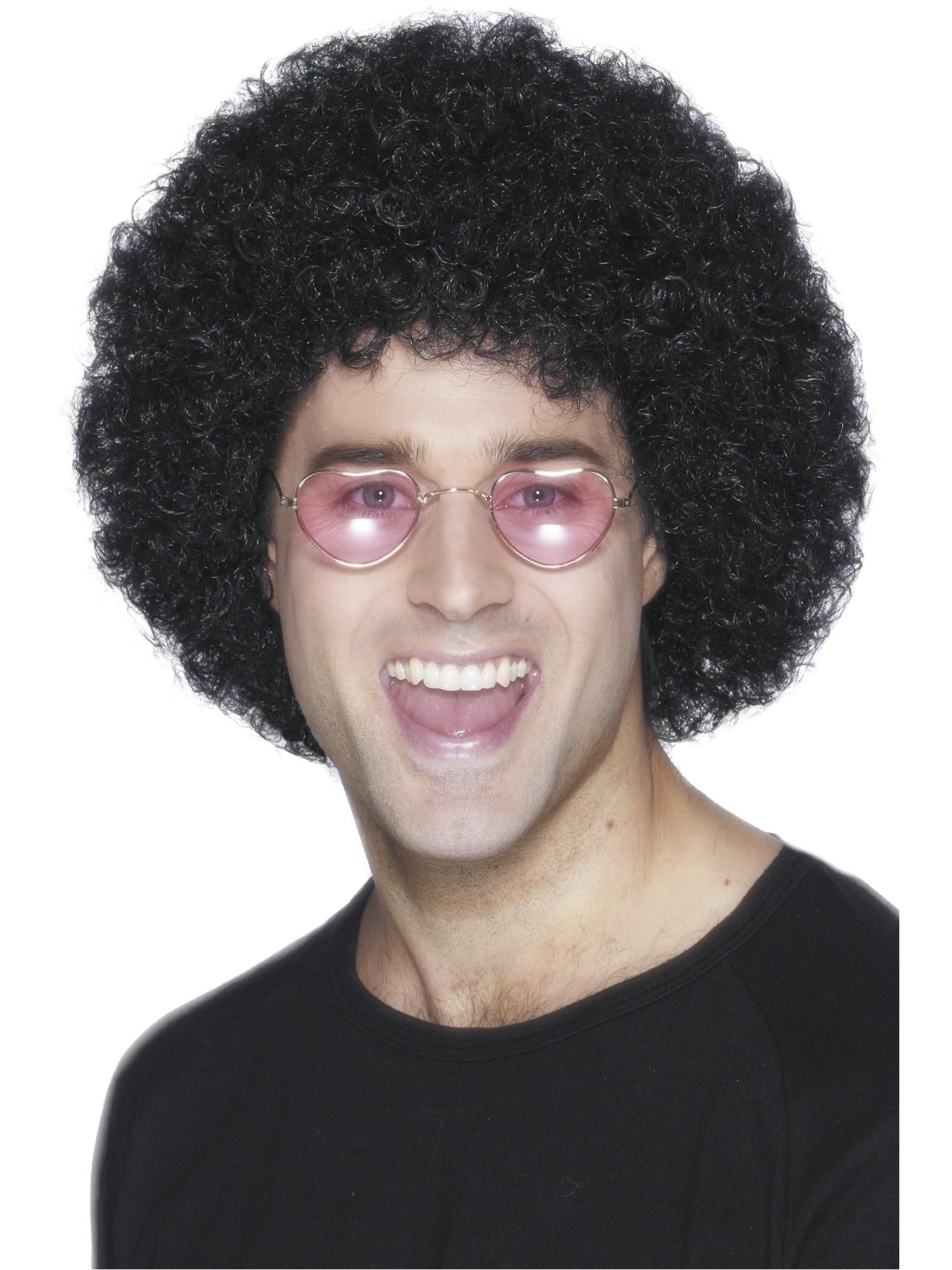 Afro-Perücke, Economy, schwarz