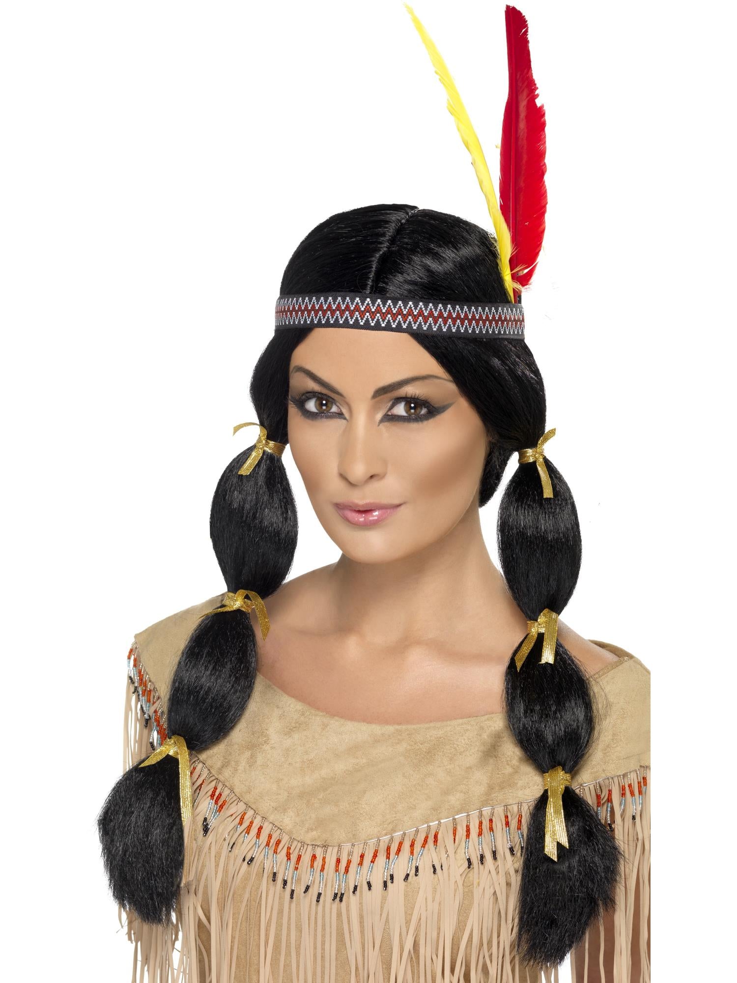 Native American Inspired Wig, Black