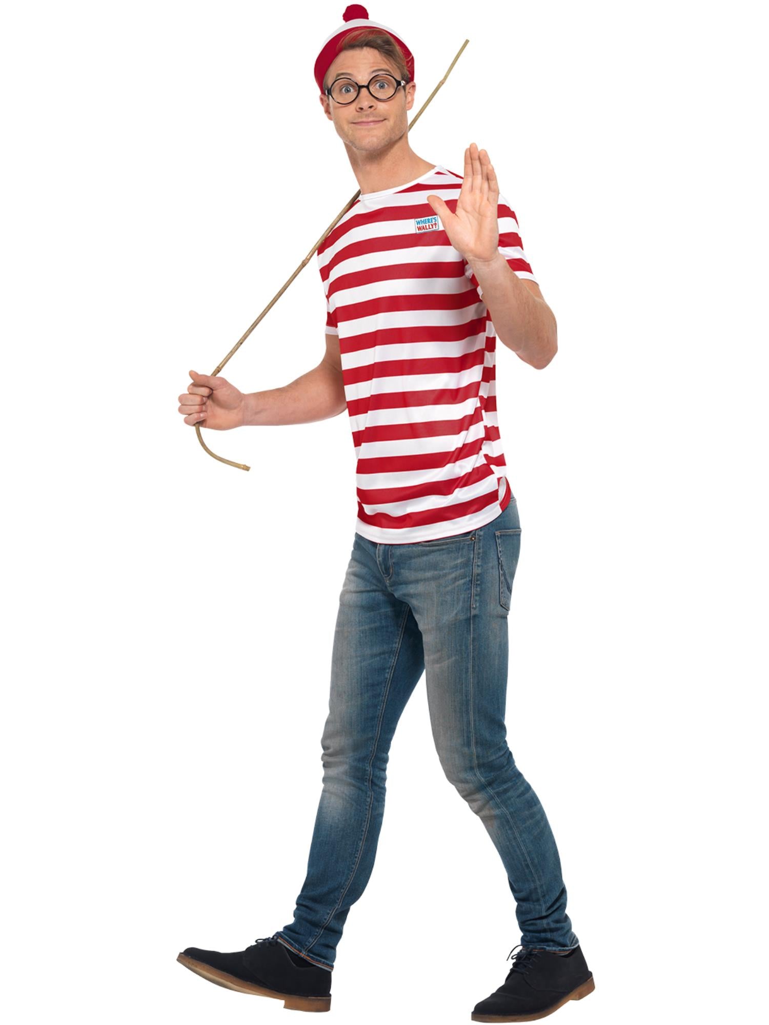 Waar is Wally? Set, rood en wit