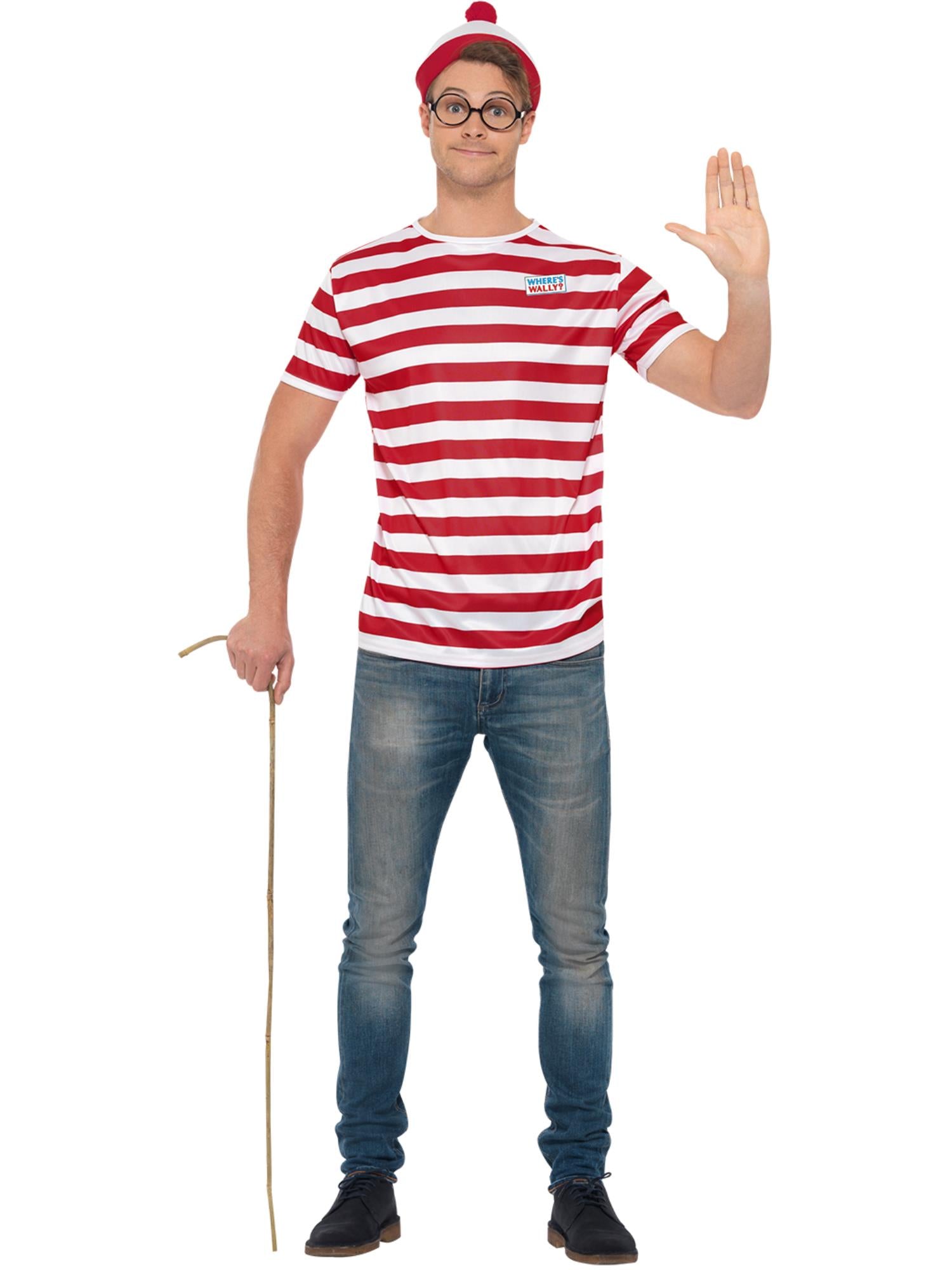 Waar is Wally? Set, rood en wit