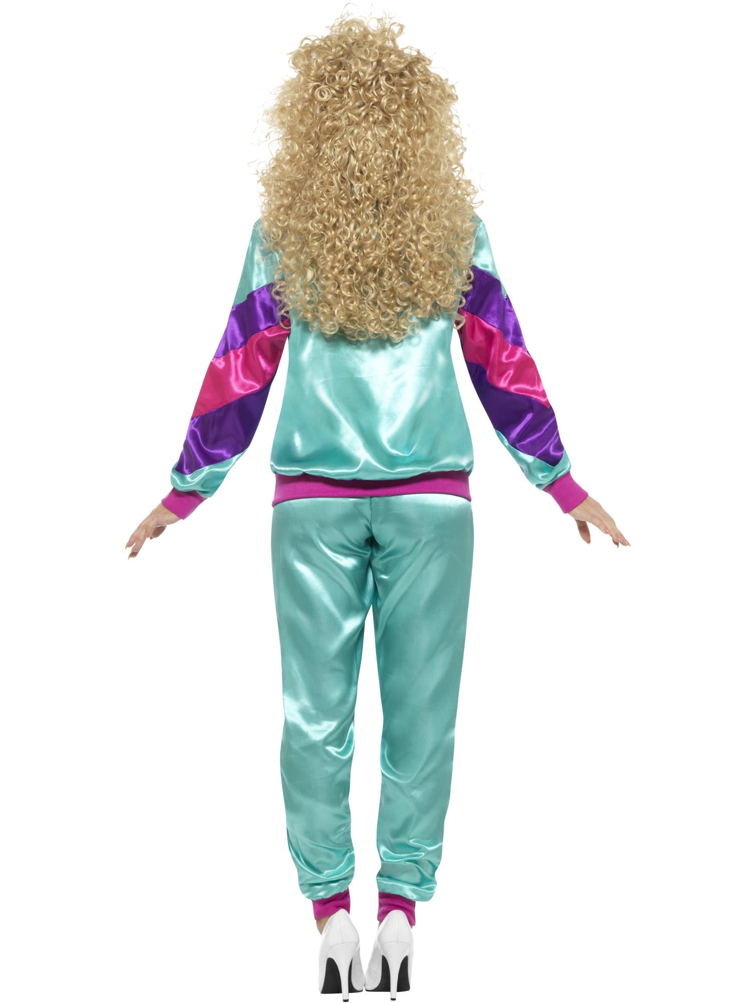 80s Height of Fashion Shell Suit Costume, Female,
