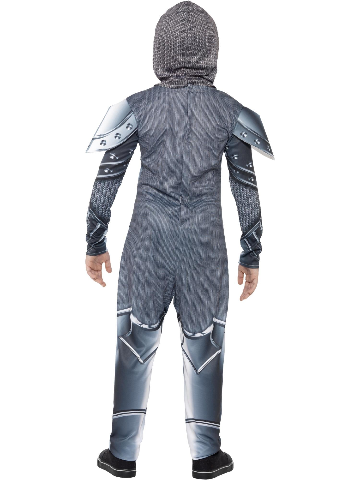 Deluxe Armoured Knight Costume, Grey