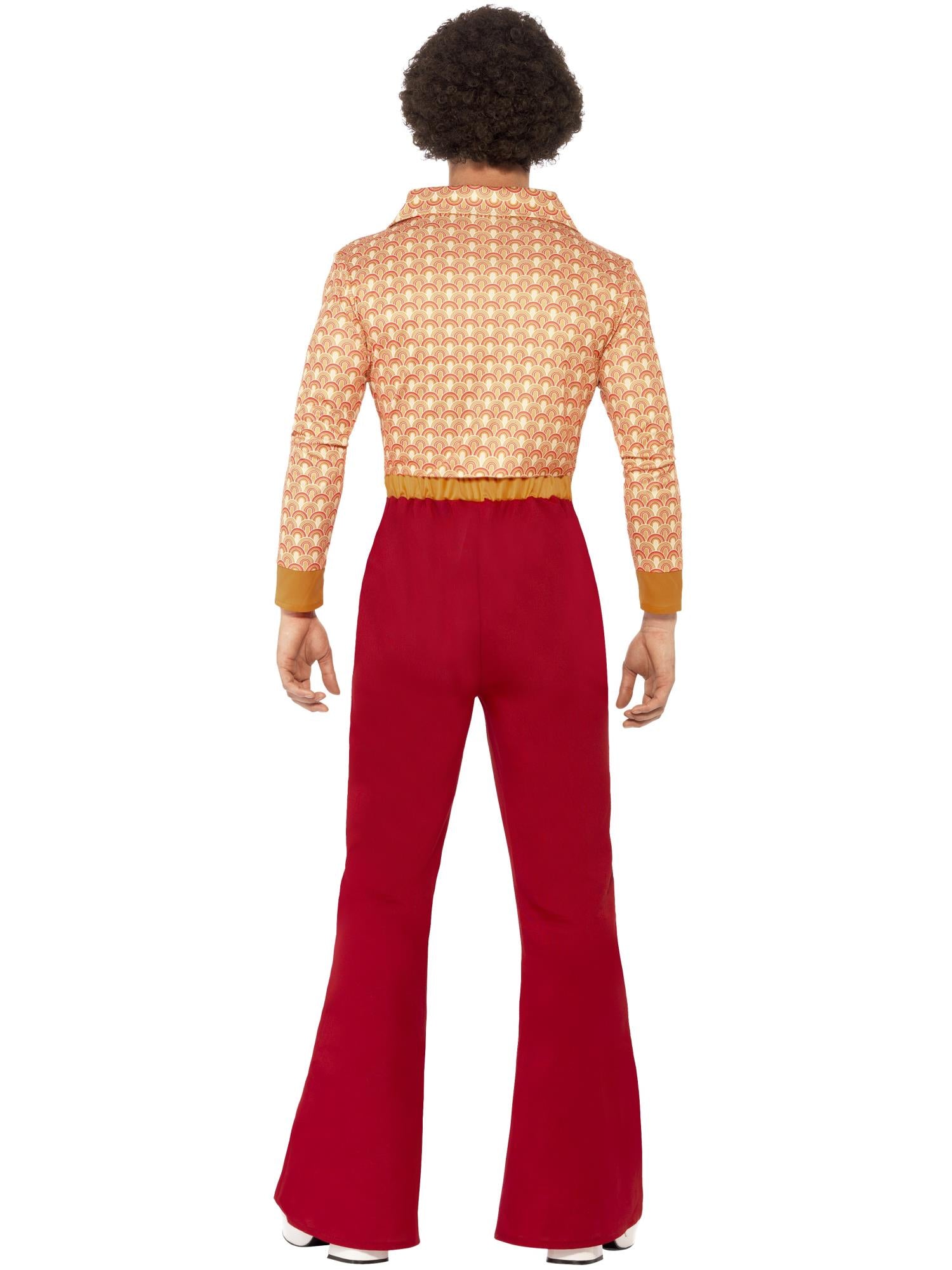 Authentic 70s Guy Costume, Red