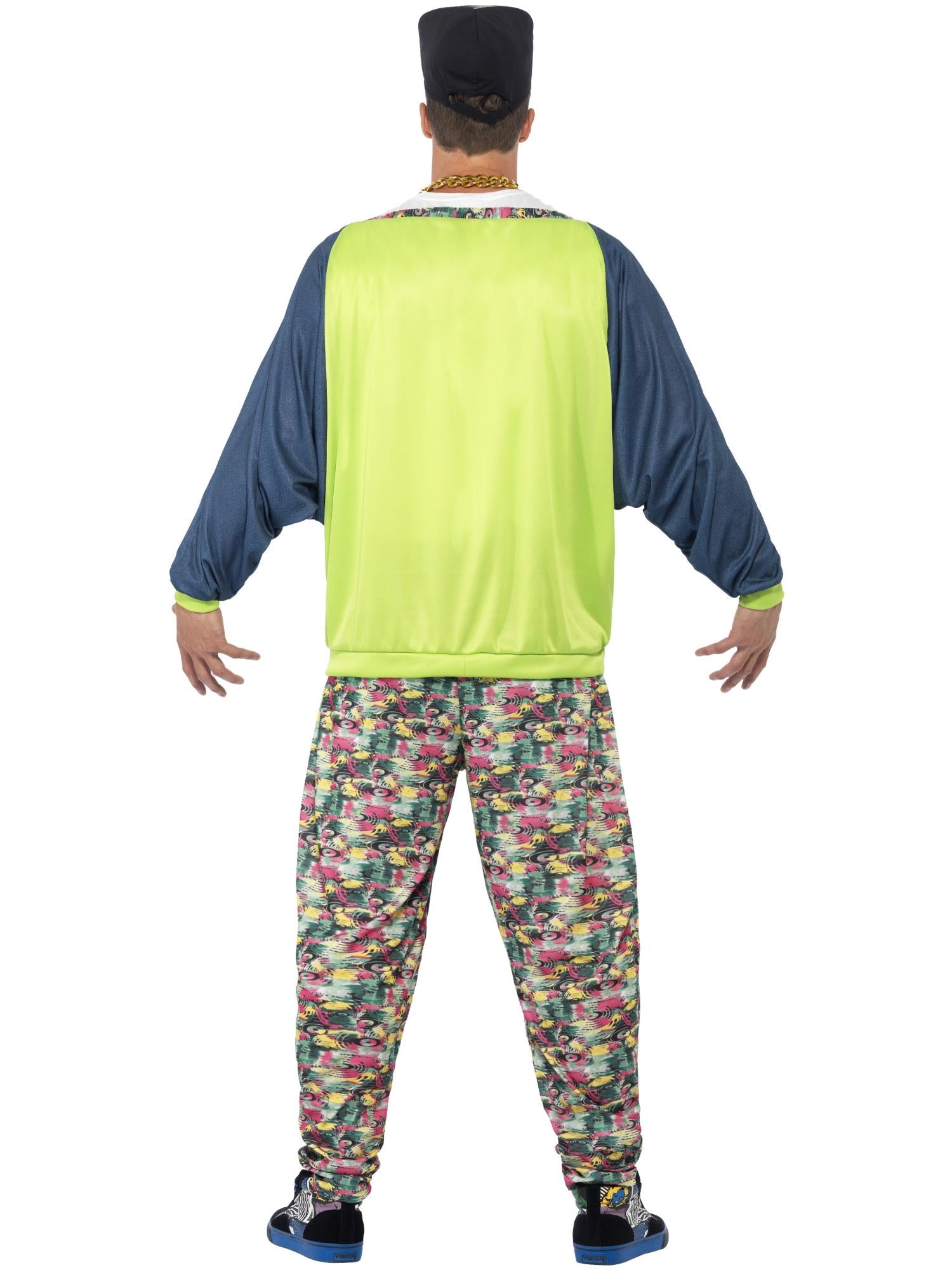80s Hip Hop Costume, Patterned