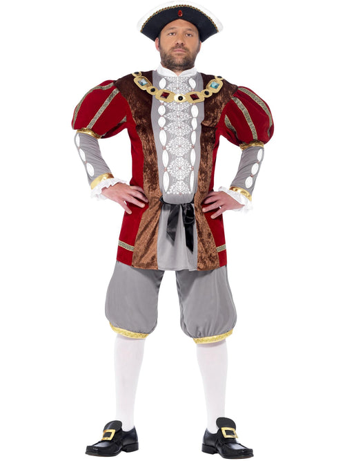 Deluxe Henry VIII Costume, Red