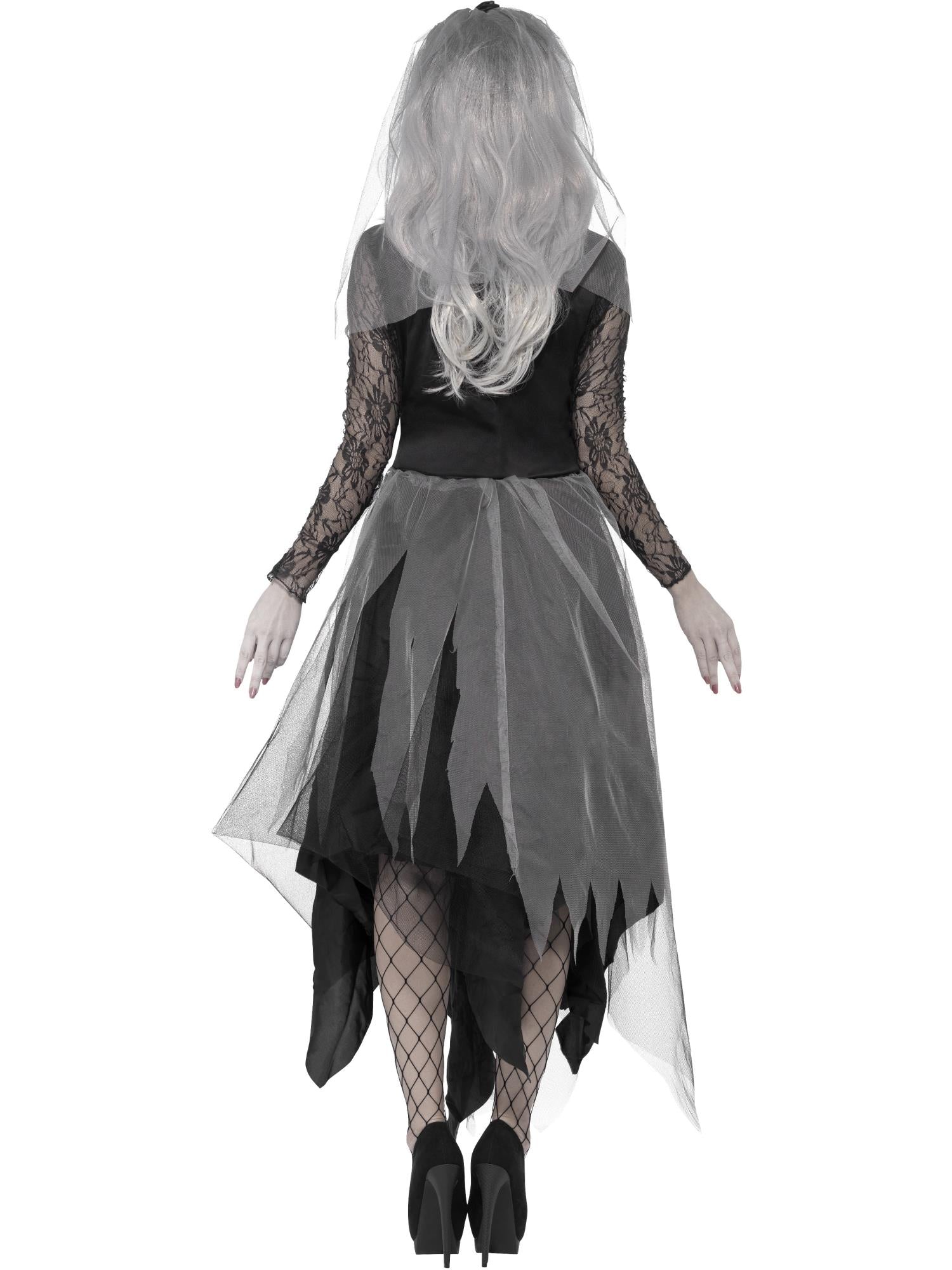 Graveyard Bride Costume, Black