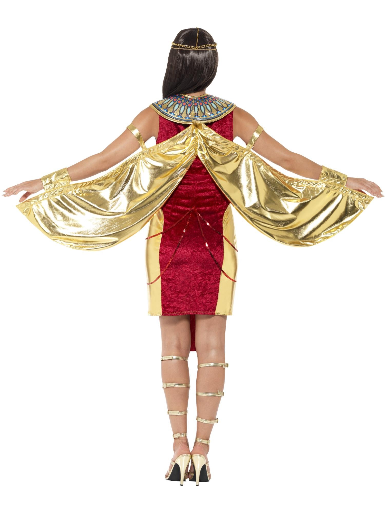 Egyptian Goddess Costume, Red