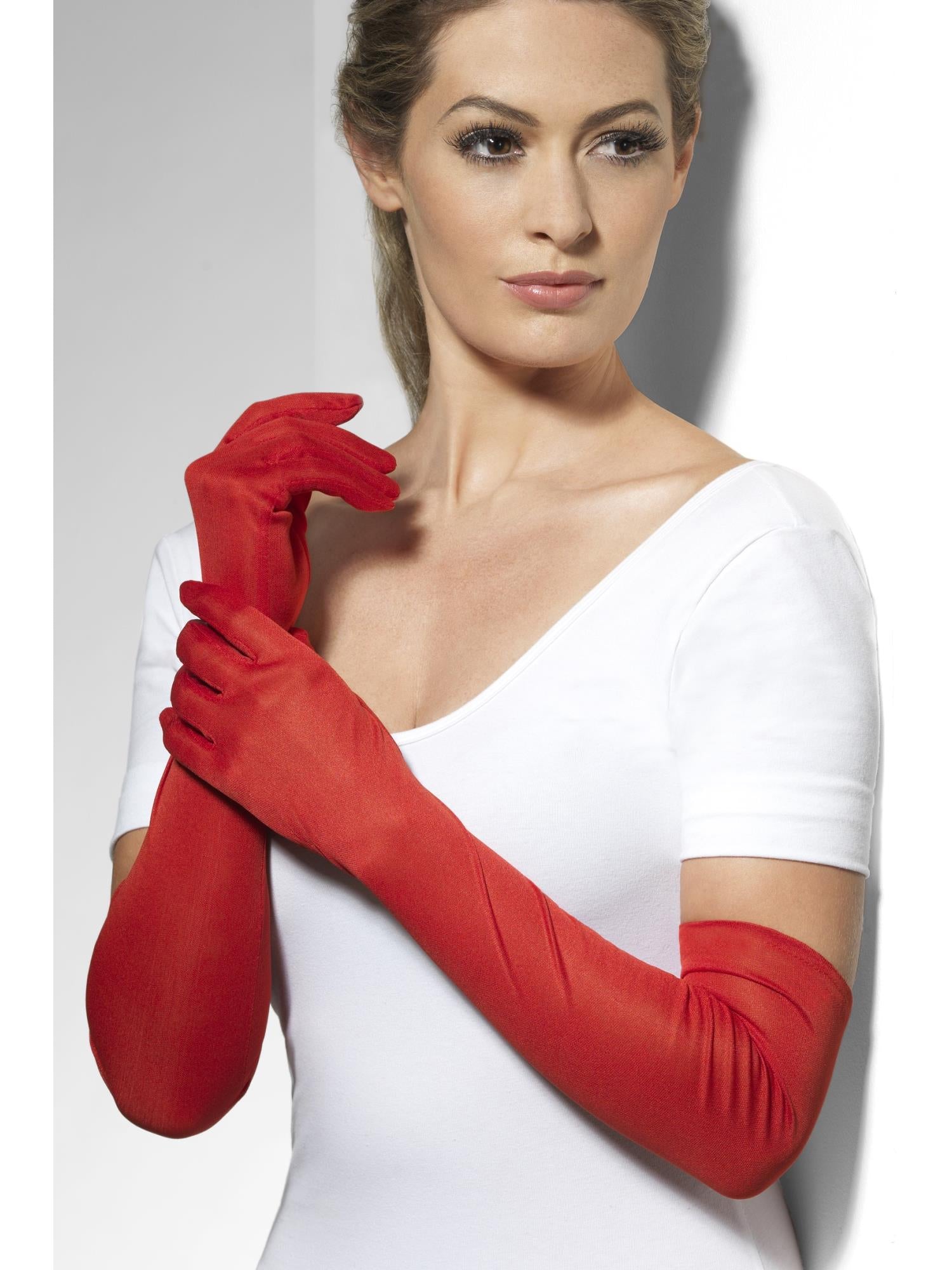 Handschuhe, rot