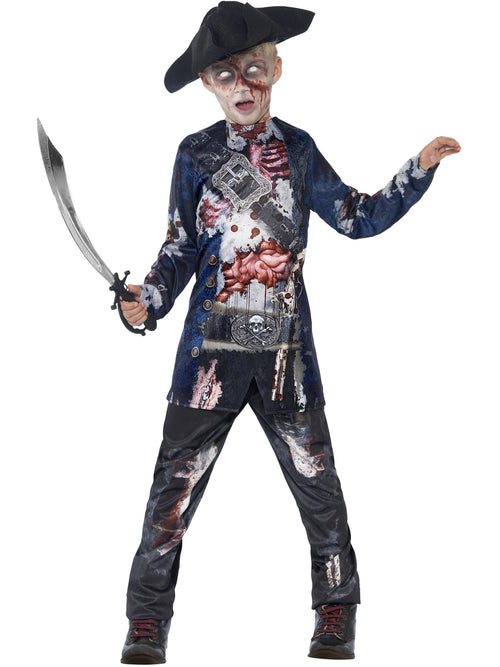 Deluxe Jolly Rotten Pirate, Black