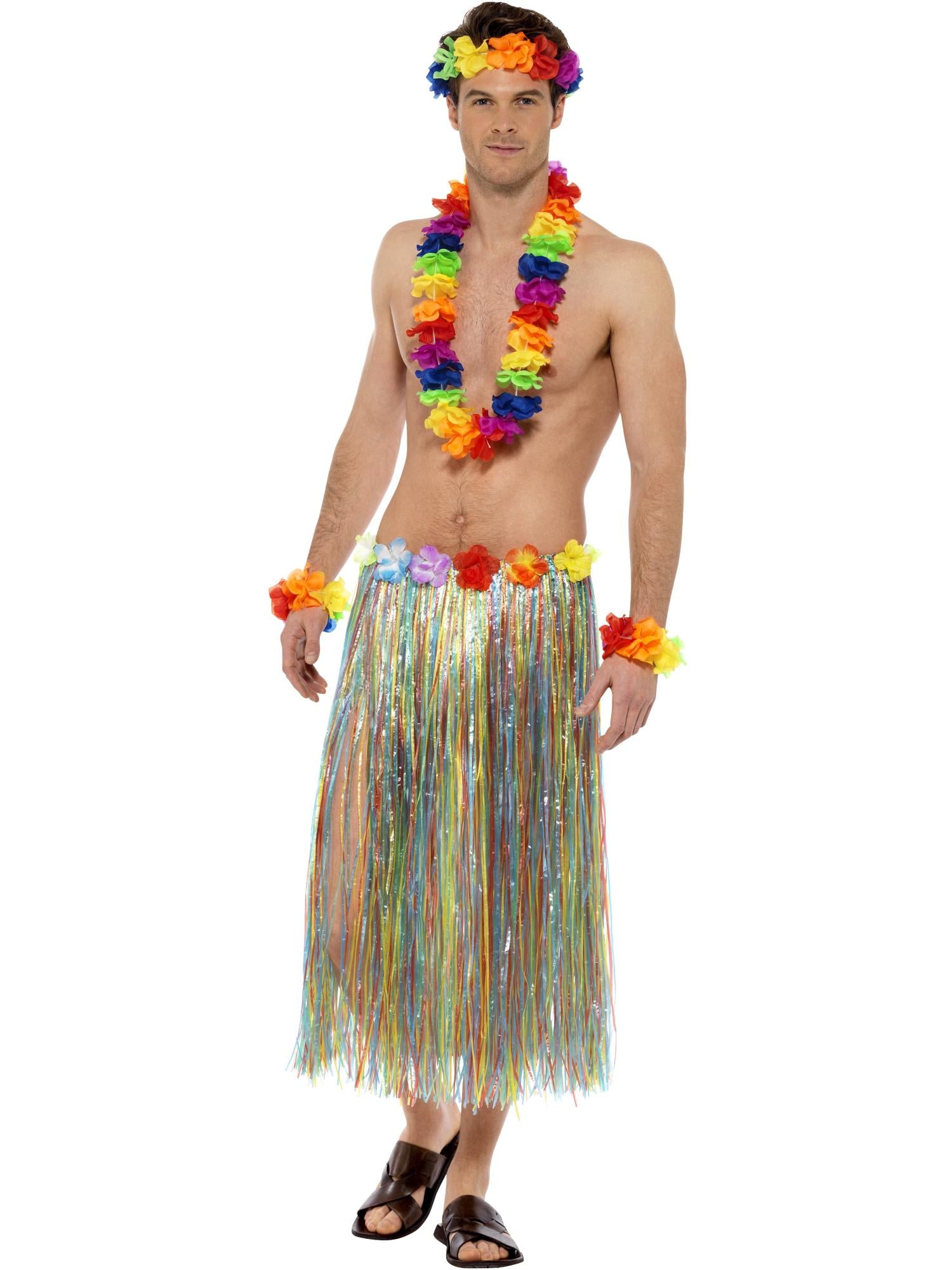 Hawaii-Set „Rainbow“, mehrfarbig